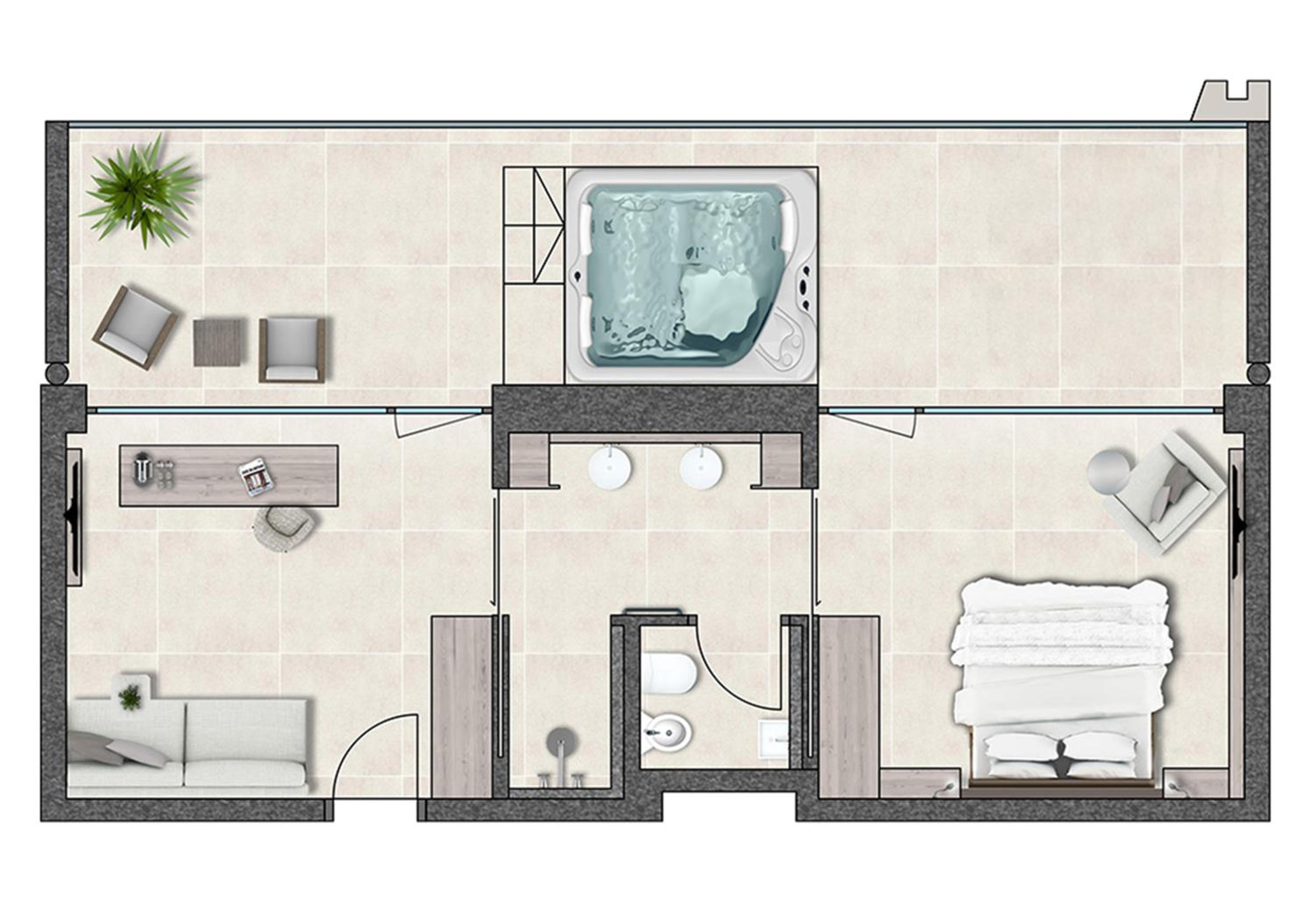 Suite with Hot Tub