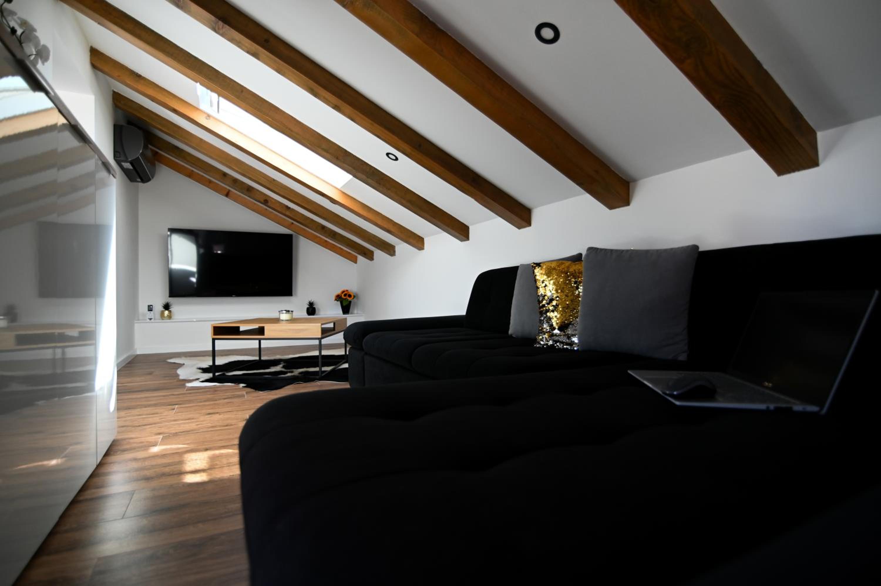 Studio with Balcony