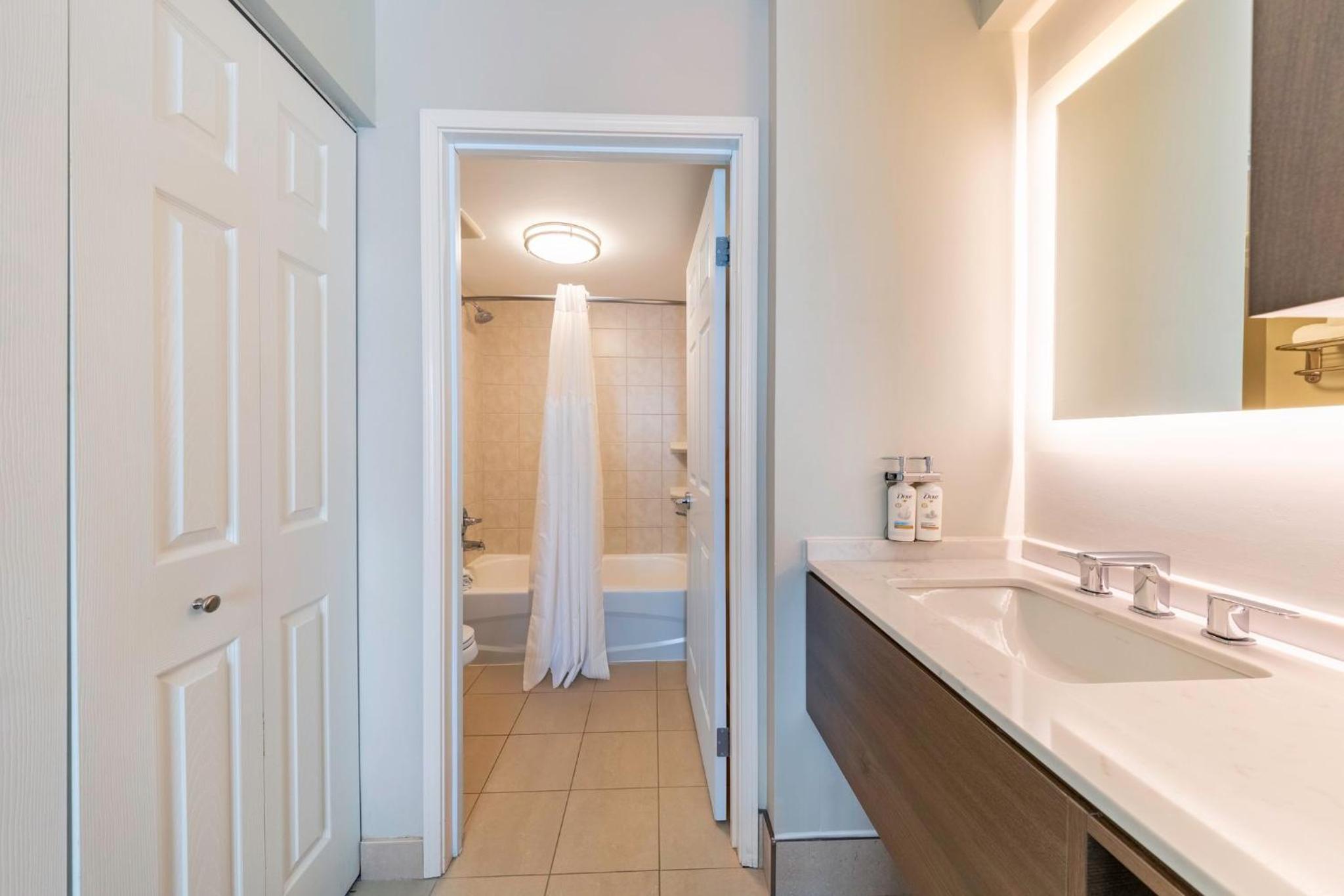 Studio Queen Suite with Sofa Bed and Kitchen