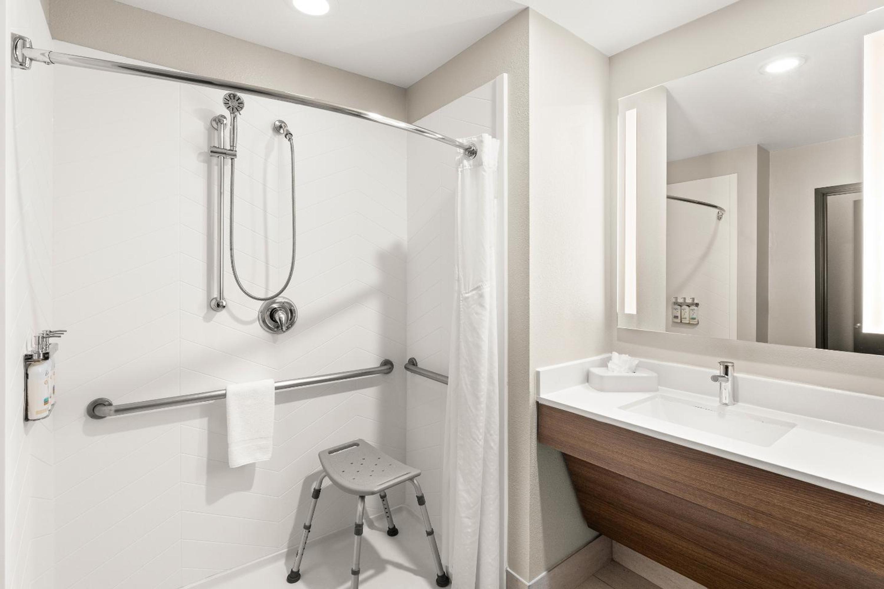 Standard King Room with Mobility Accessible Roll-In Shower - Photo 1