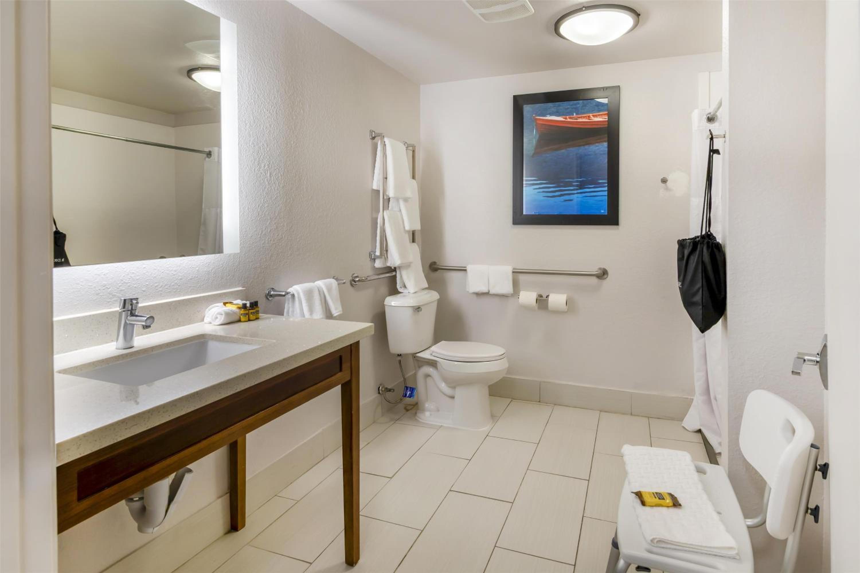 King Room with Roll-in Shower - Disability Access/Non-Smoking - Photo 2