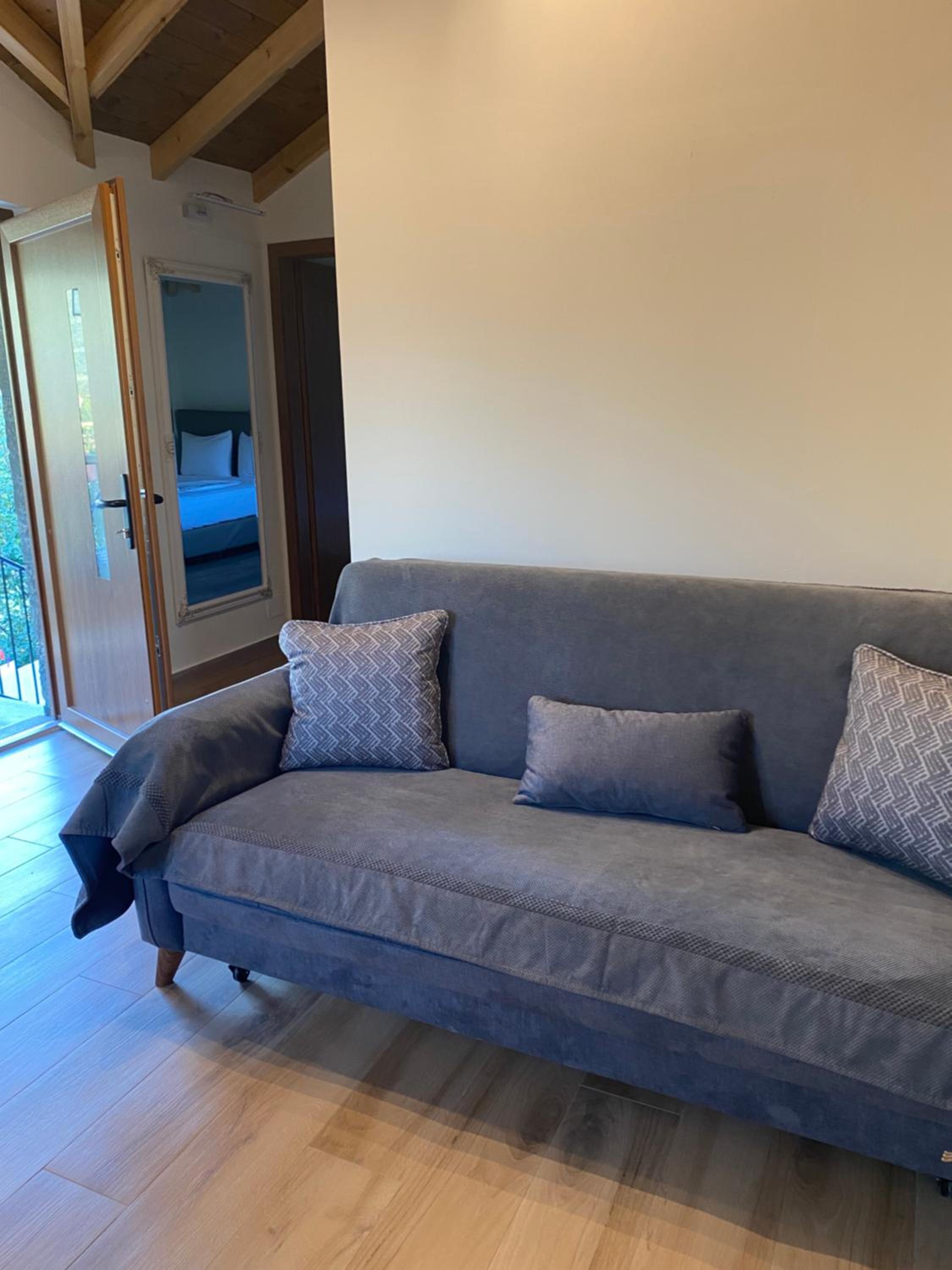 Family Room with Mountain View