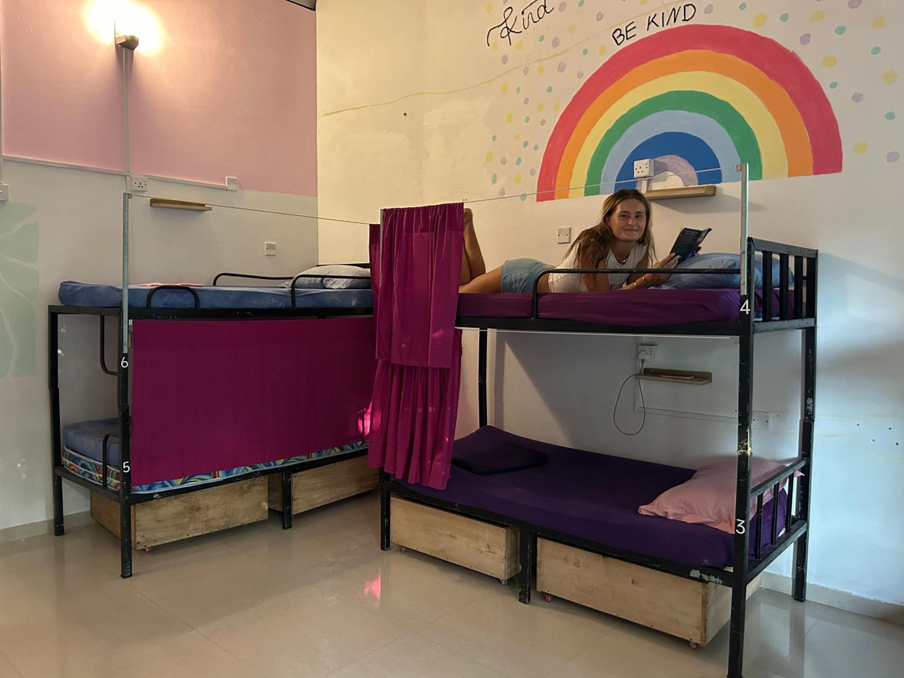 Bed in 6-Bed Female Dormitory Room photo 1