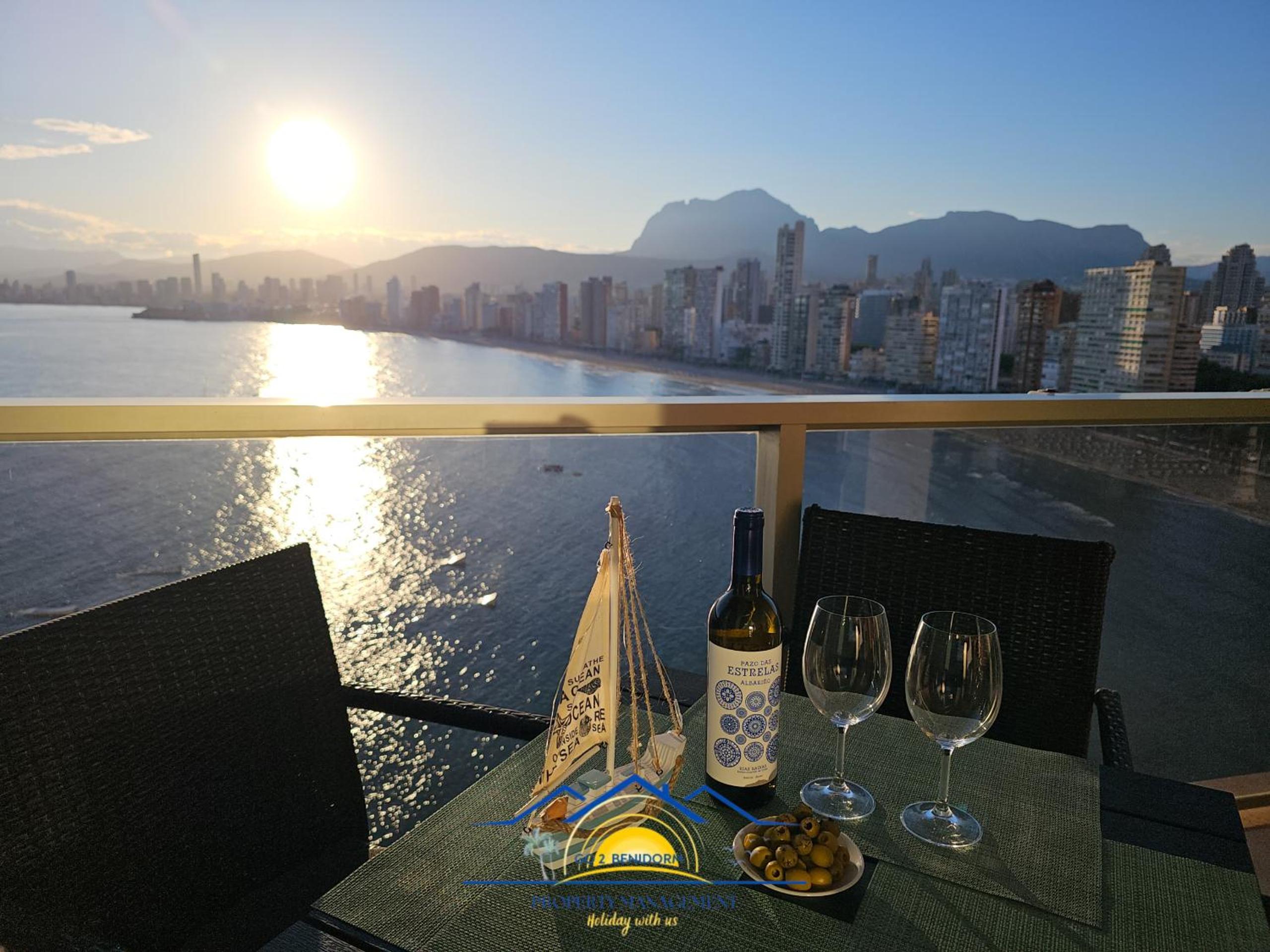 Apartamento con vista al mar