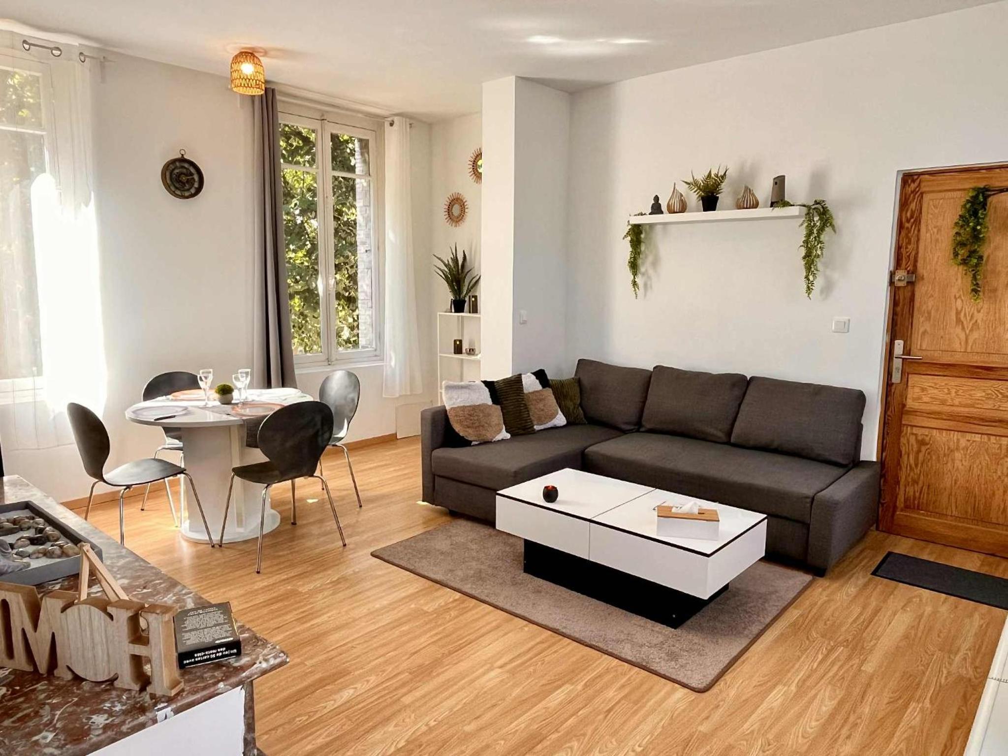 Two-Bedroom Apartment with Garden View
