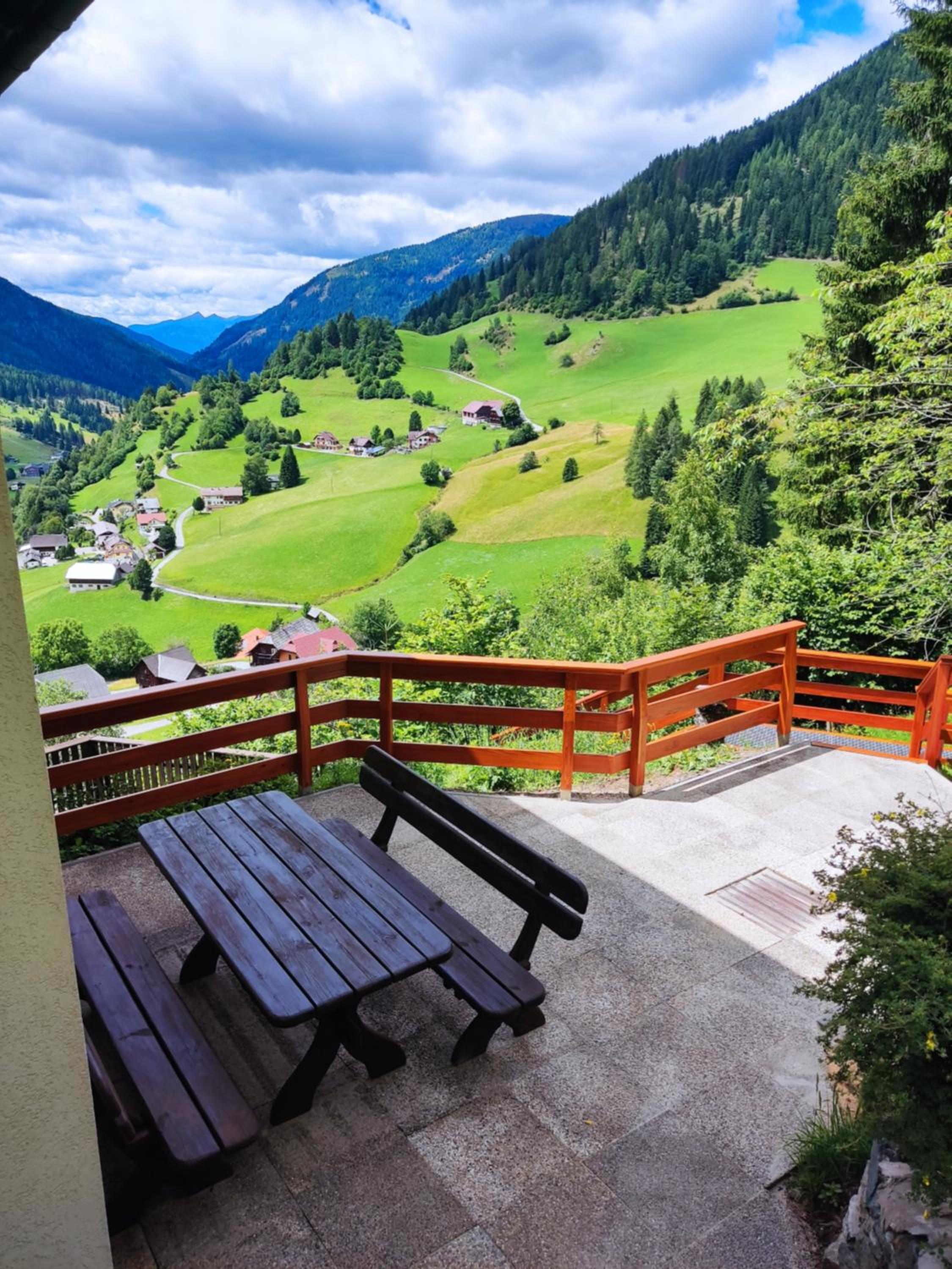 Two-Bedroom Apartment with Balcony and Terrace