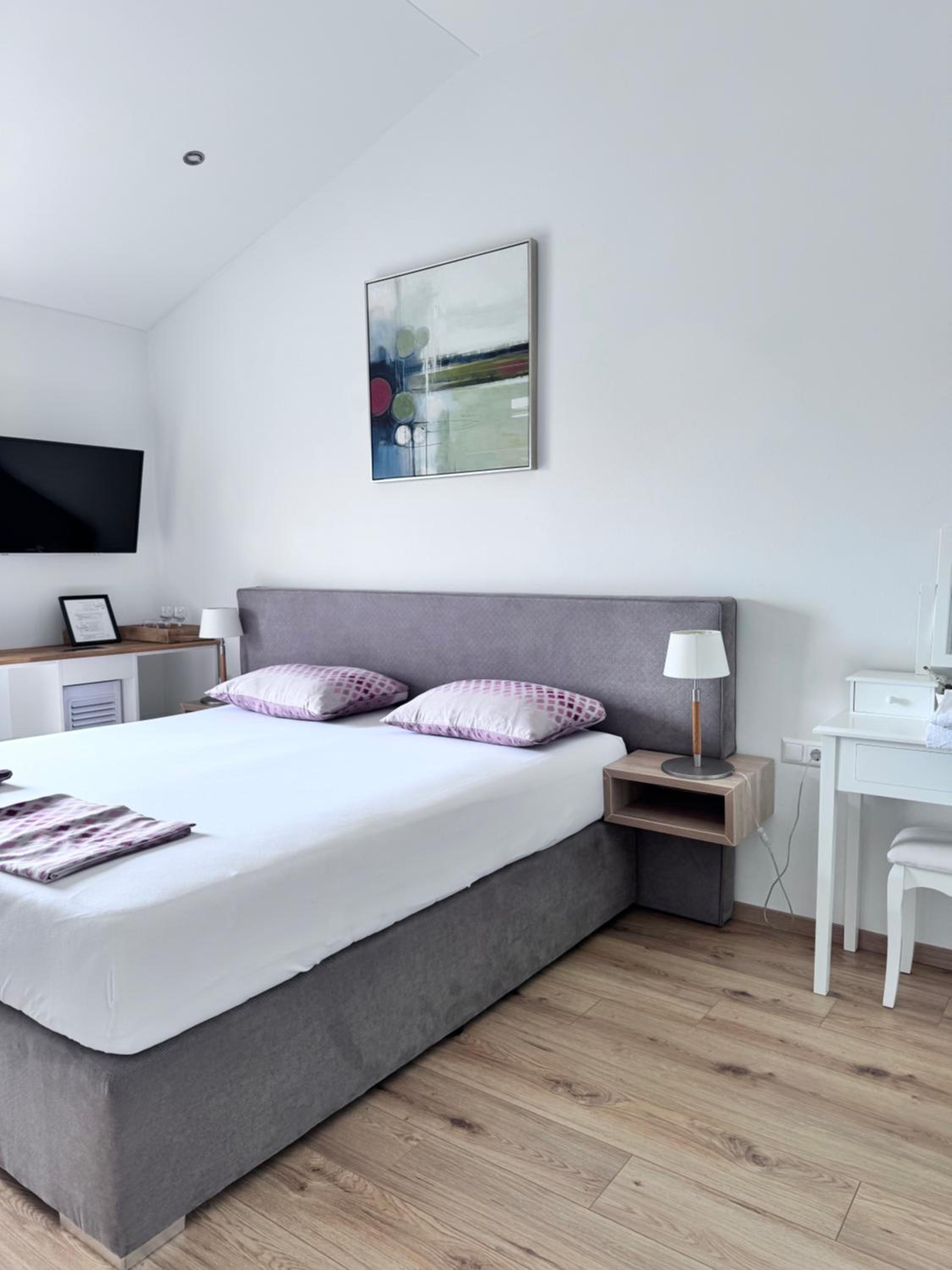 Three-Bedroom Apartment with Balcony