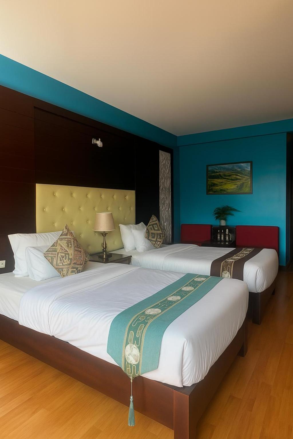 Twin Room with Mountain View - Photo 3