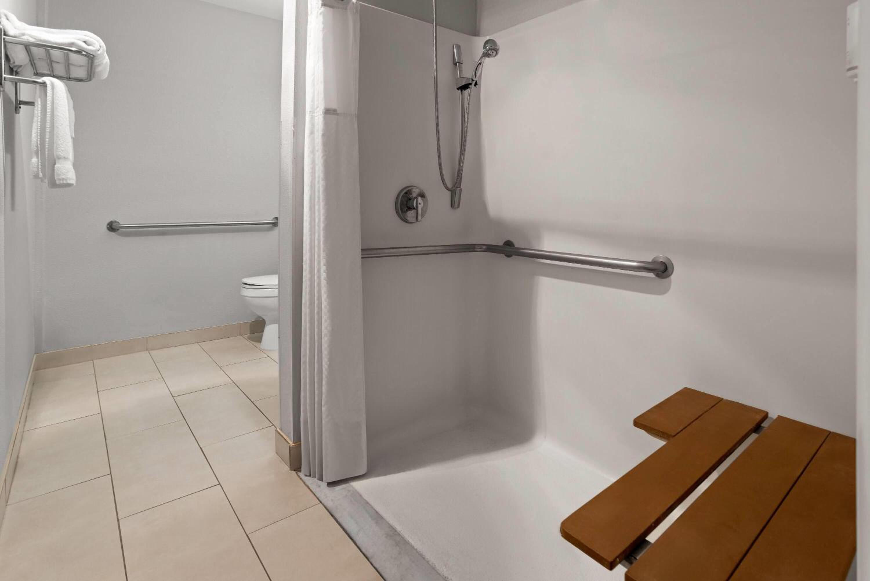 Queen Room with Roll-In Shower - Mobility/Hearing Accessible - Non-Smoking - Photo 1