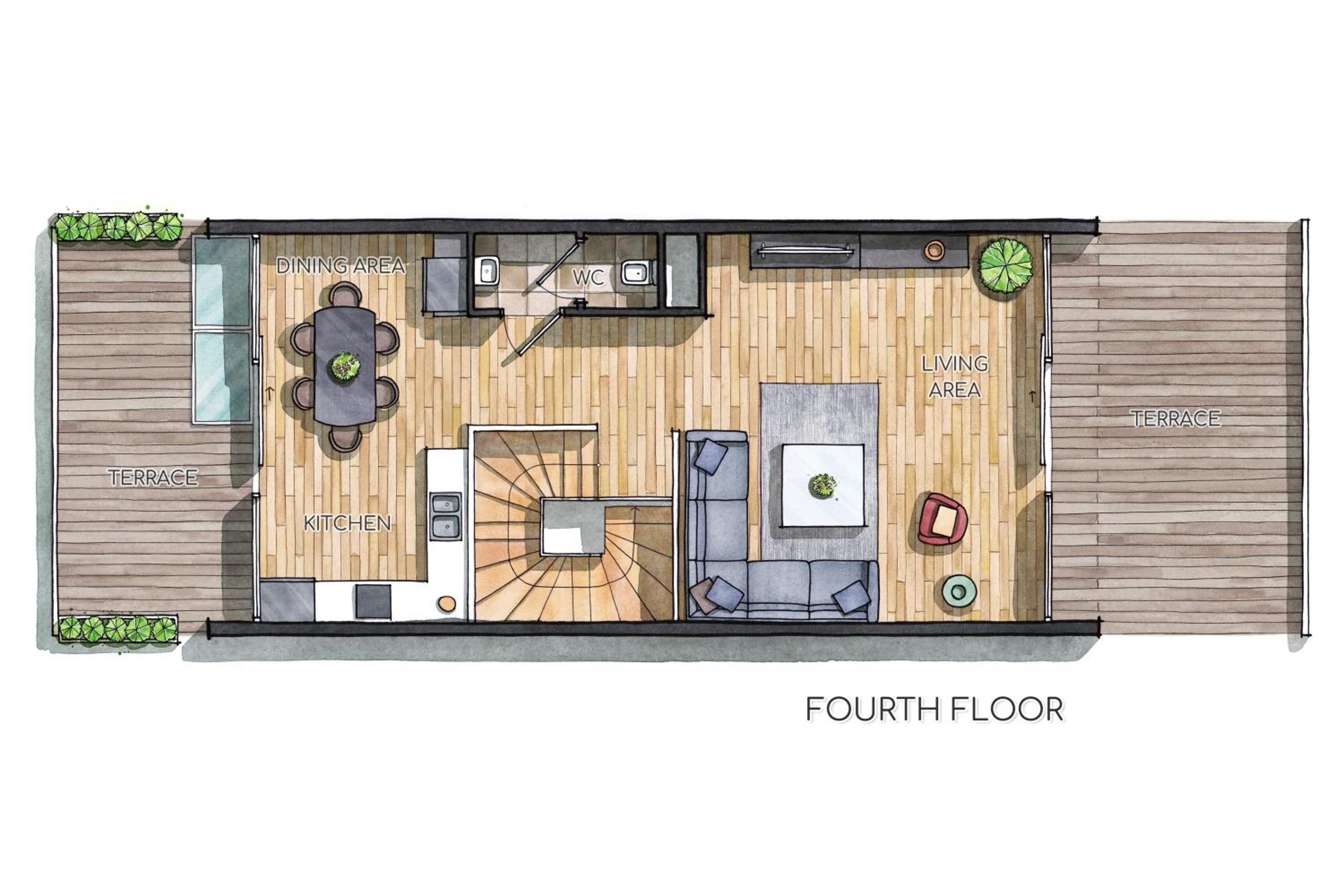 Three-Bedroom House
