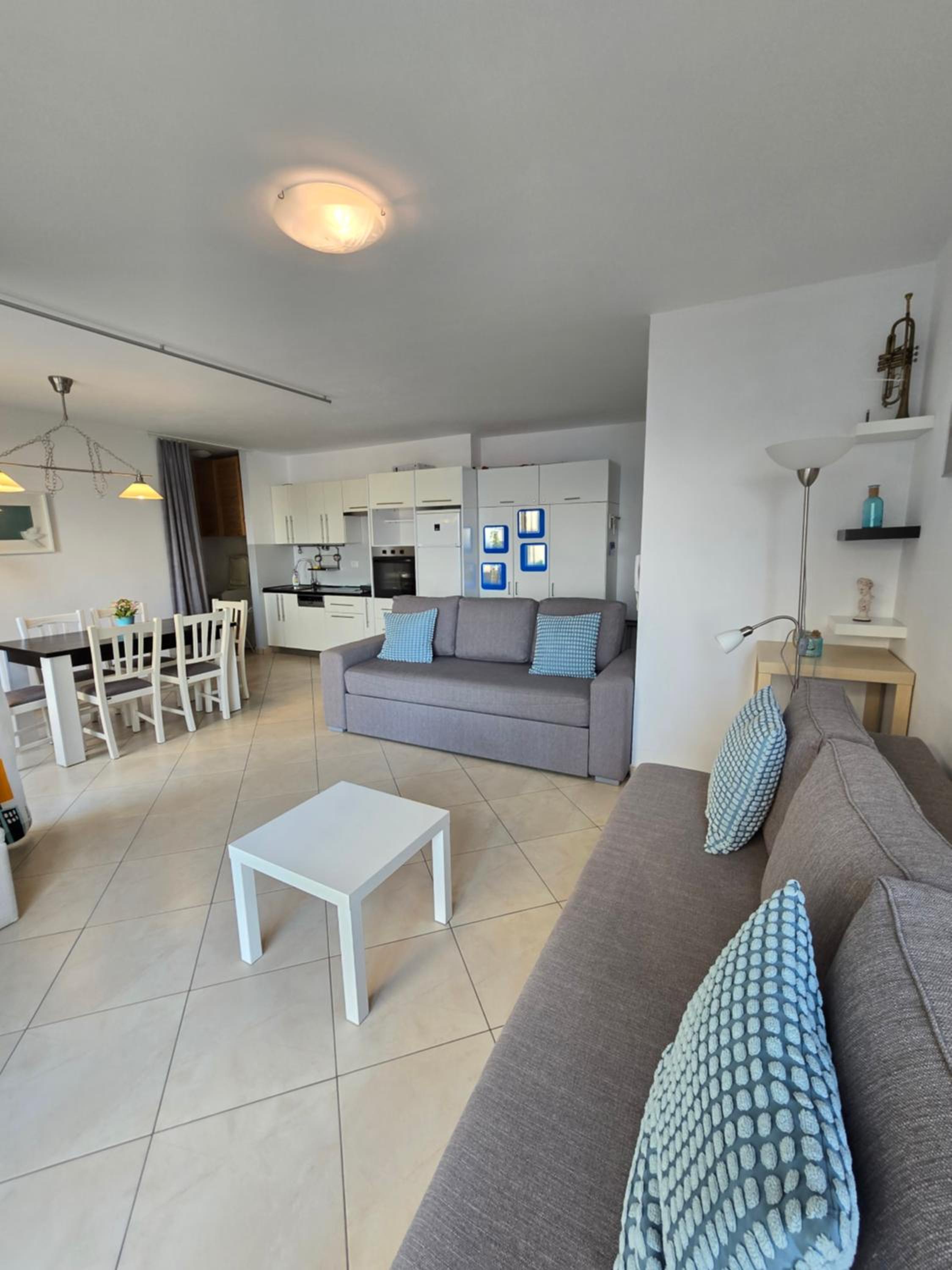 One-Bedroom Apartment with Sea View