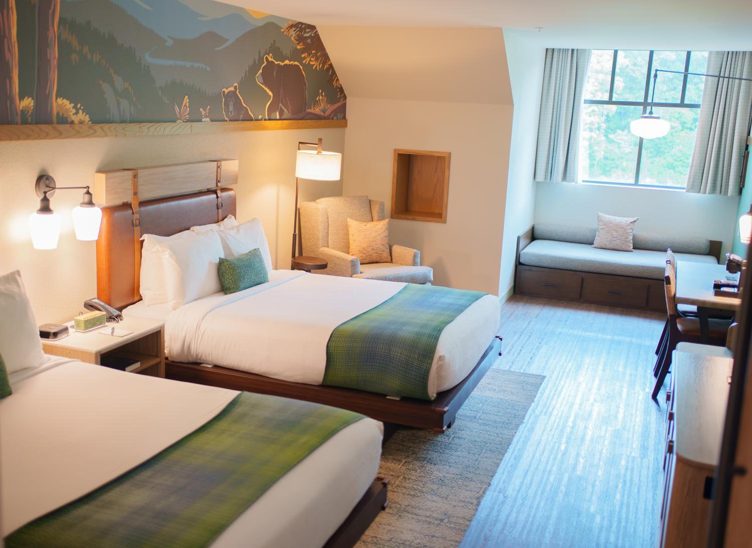 Two Queen Beds with Dormer
