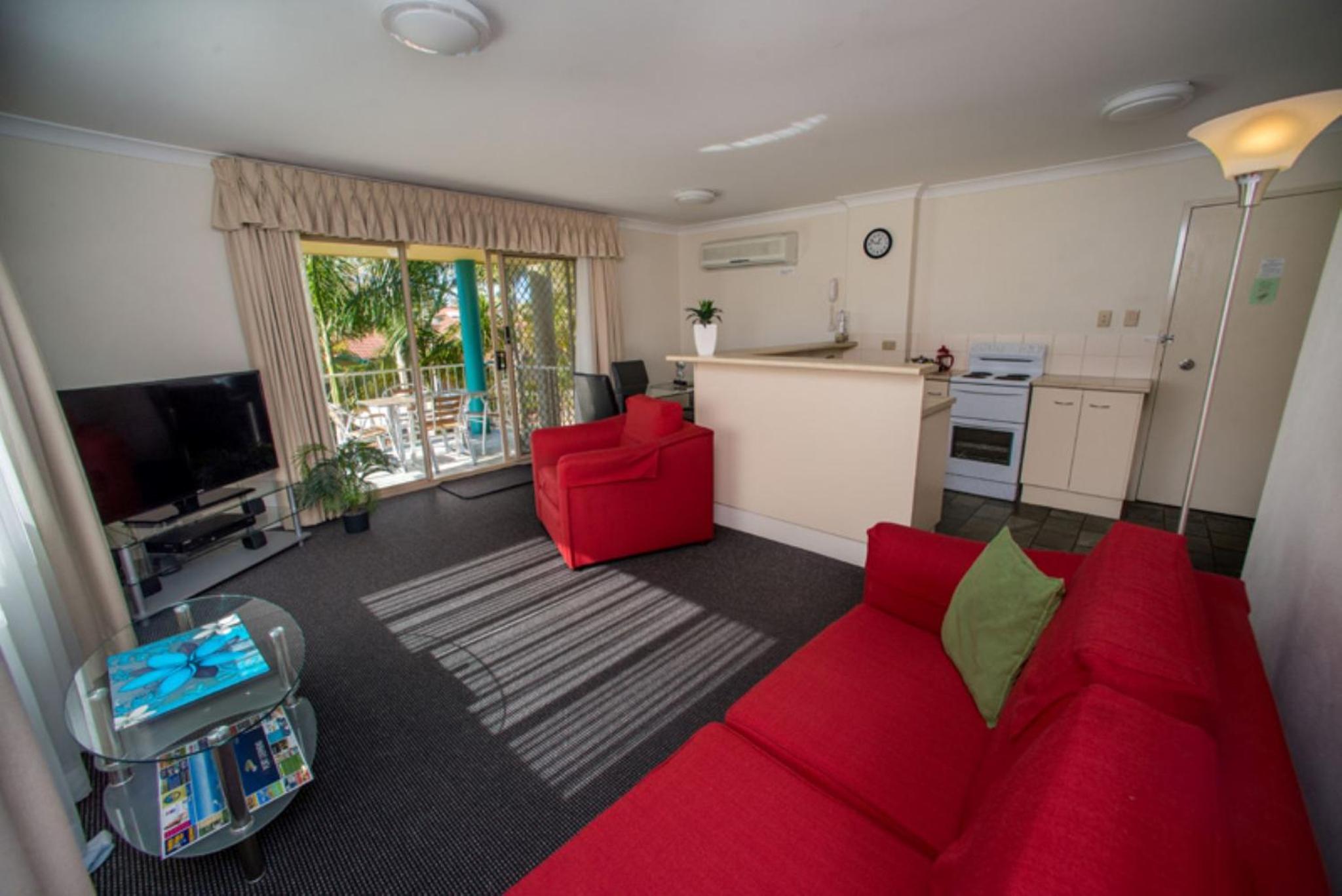 Two-Bedroom Apartment with Pool View