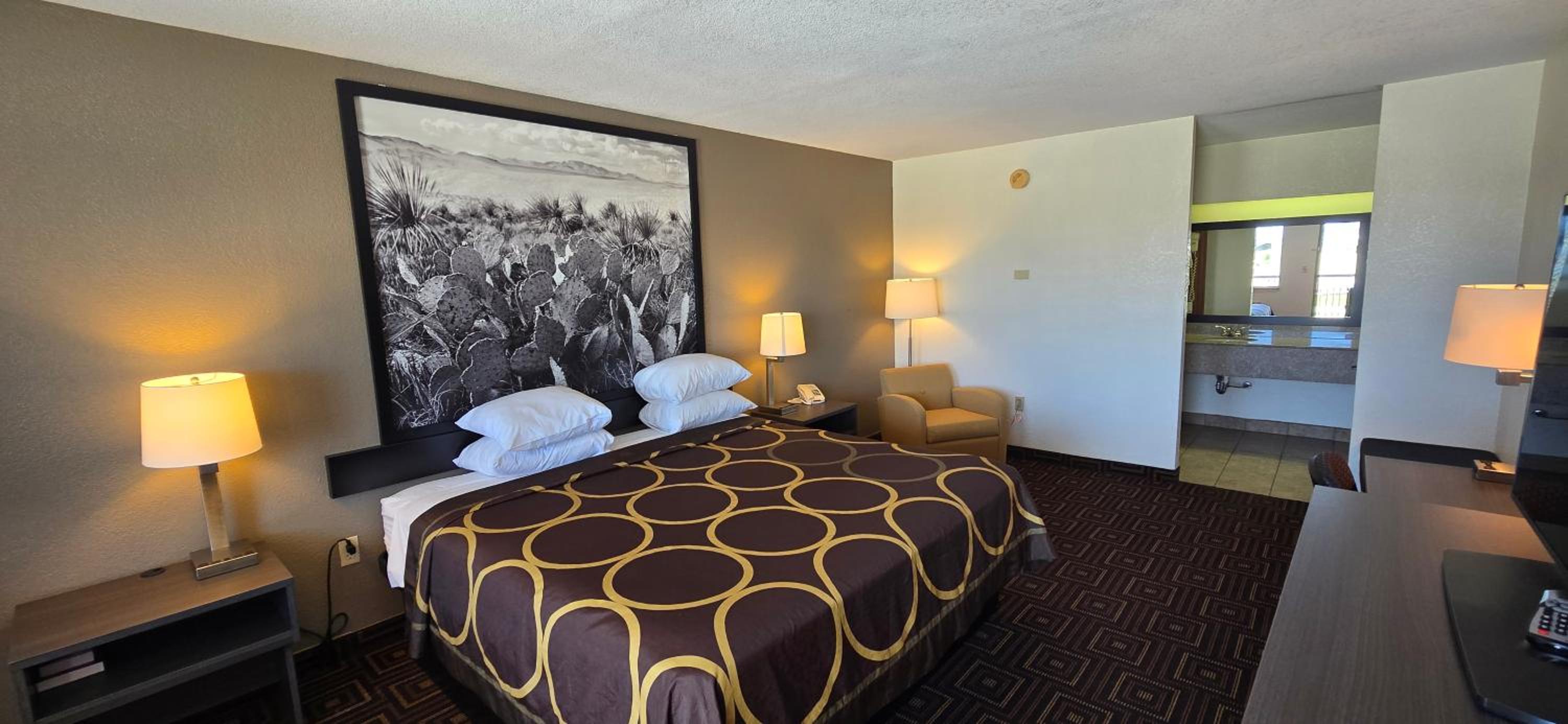 1 King Bed, Mobility/Hearing Impaired Accessible Room, Smoking - Photo 7
