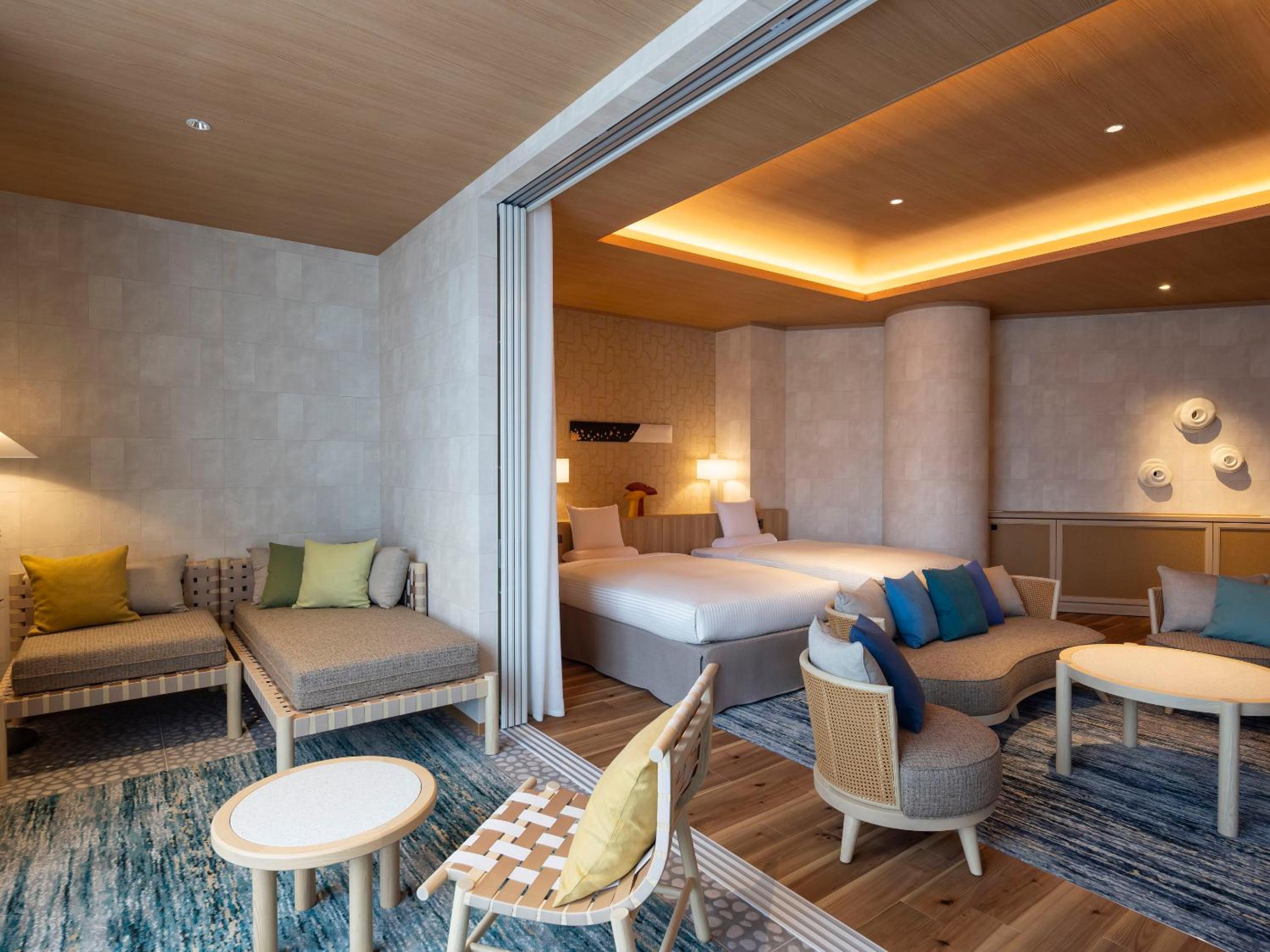 Deluxe Room with Hot Spring Semi-Open-Air Bath - Photo 3