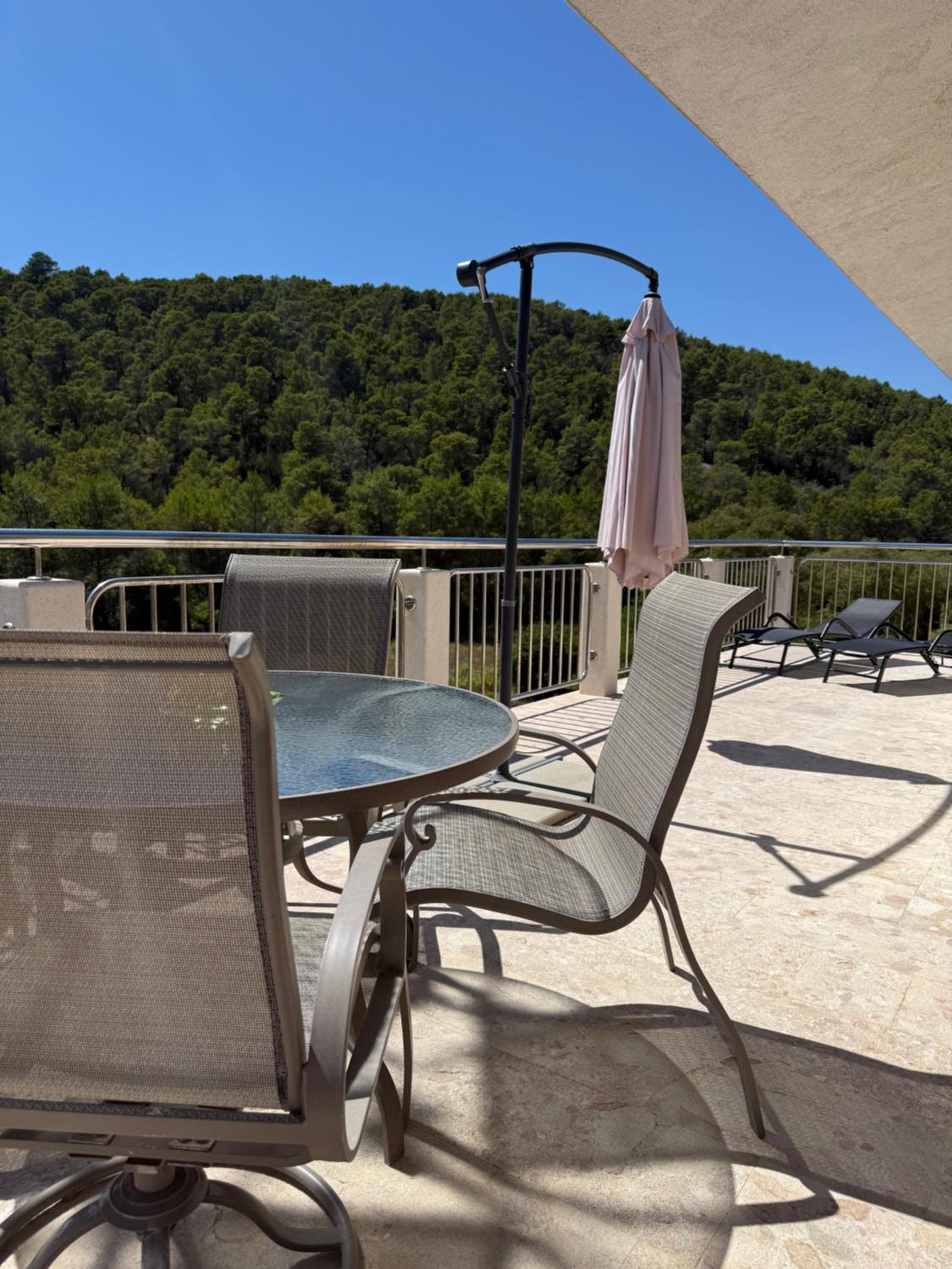 Two-Bedroom Apartment with Balcony and Terrace