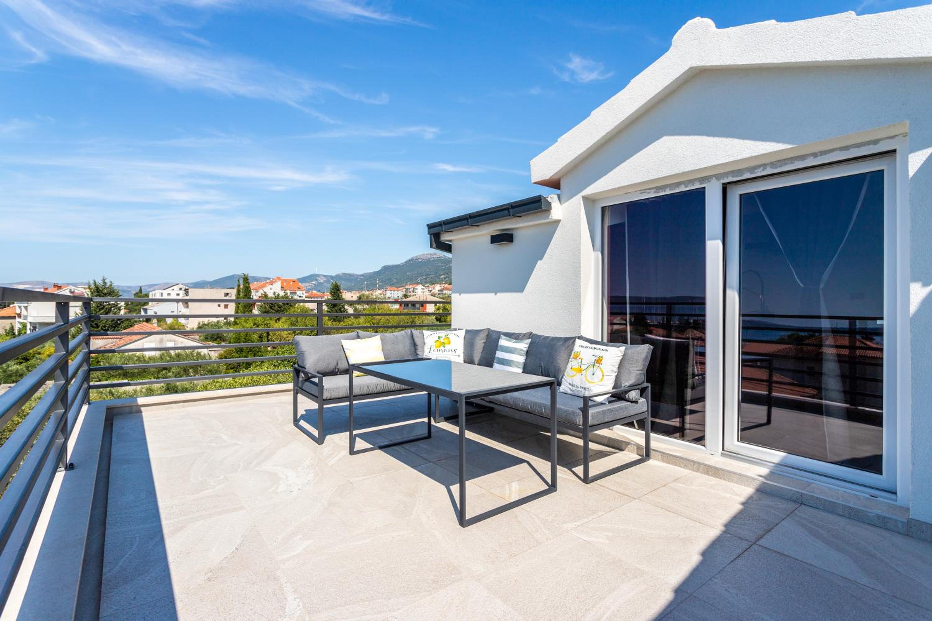 Three-Bedroom Apartment with Sea View
