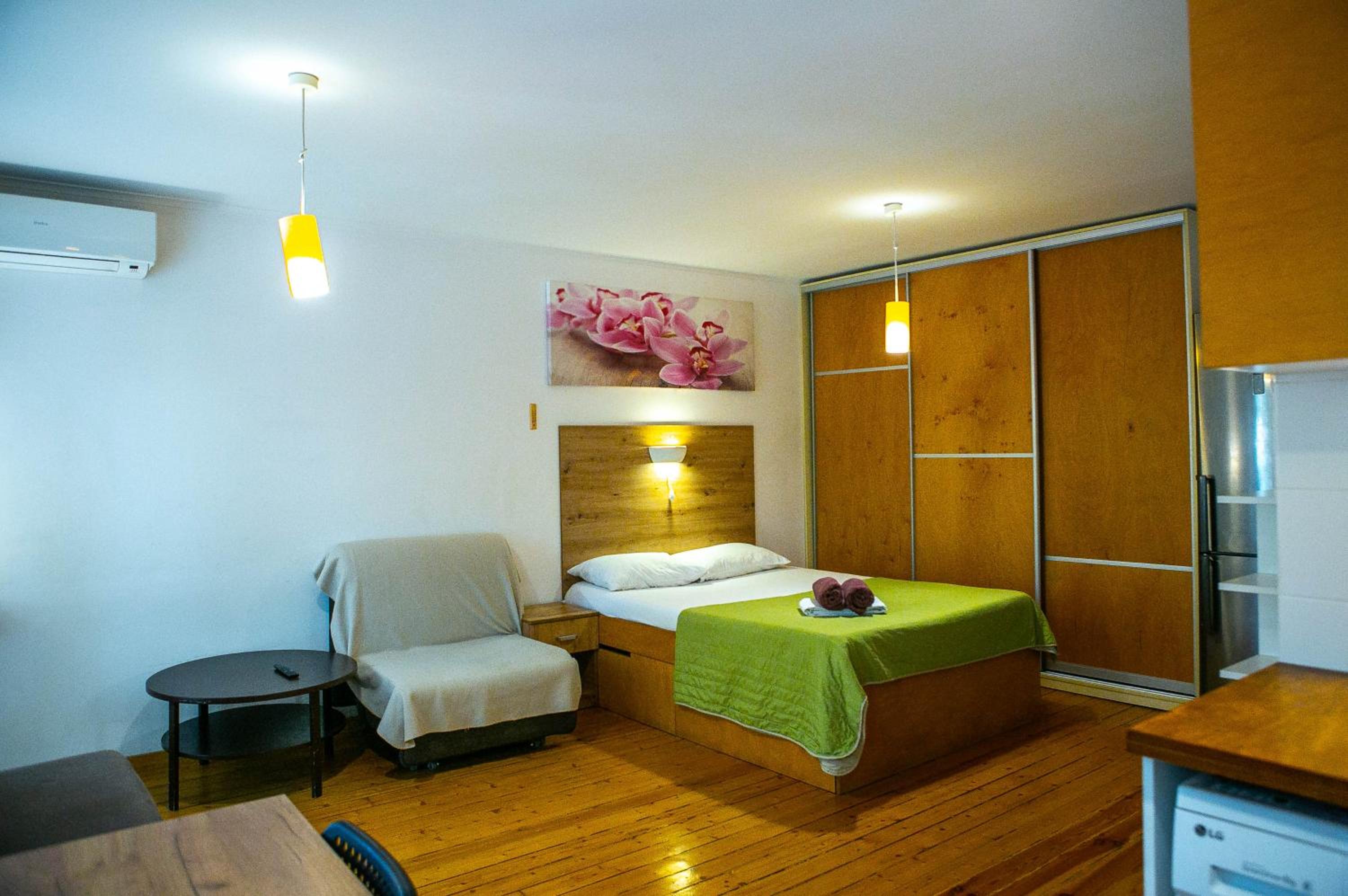 Studio Apartment with Balcony photo 2