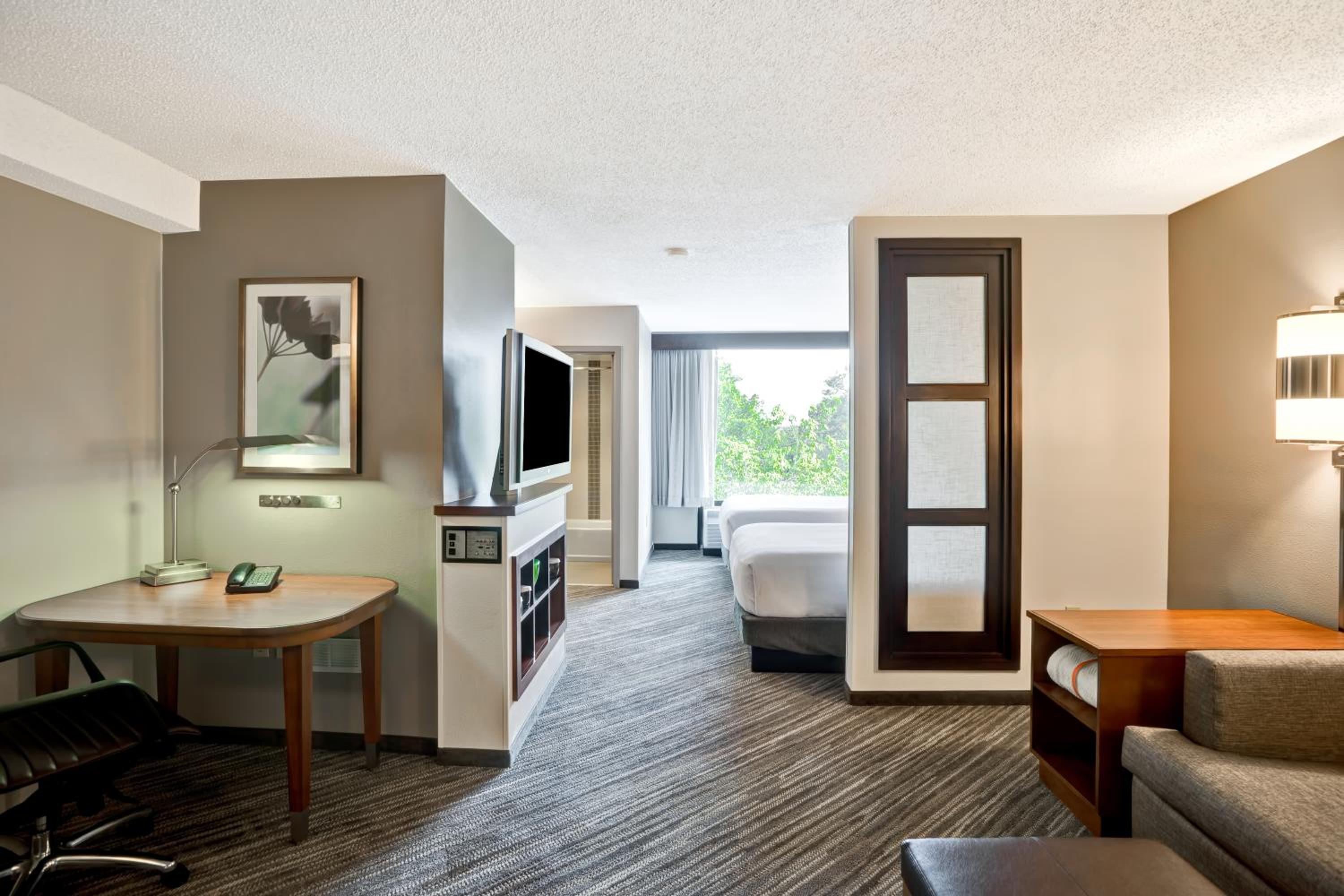 Double Room with Two Double Beds and Sofa bed - High Floor