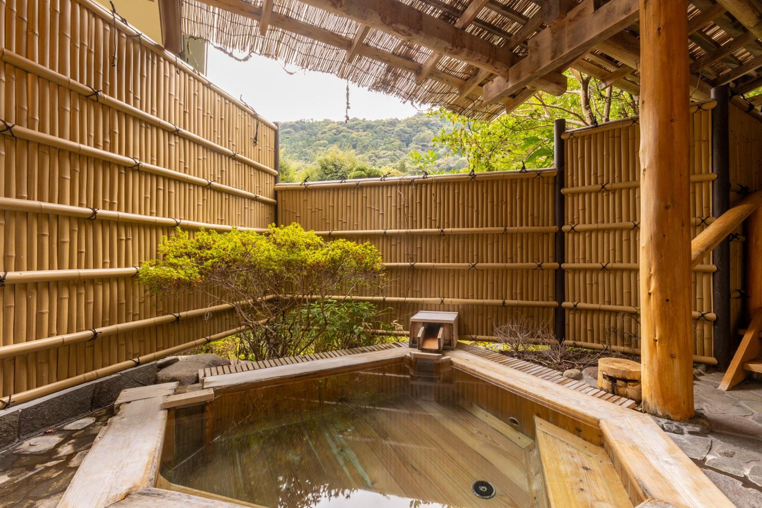 【山荘】Private open-Air Bath Room【合歓】
