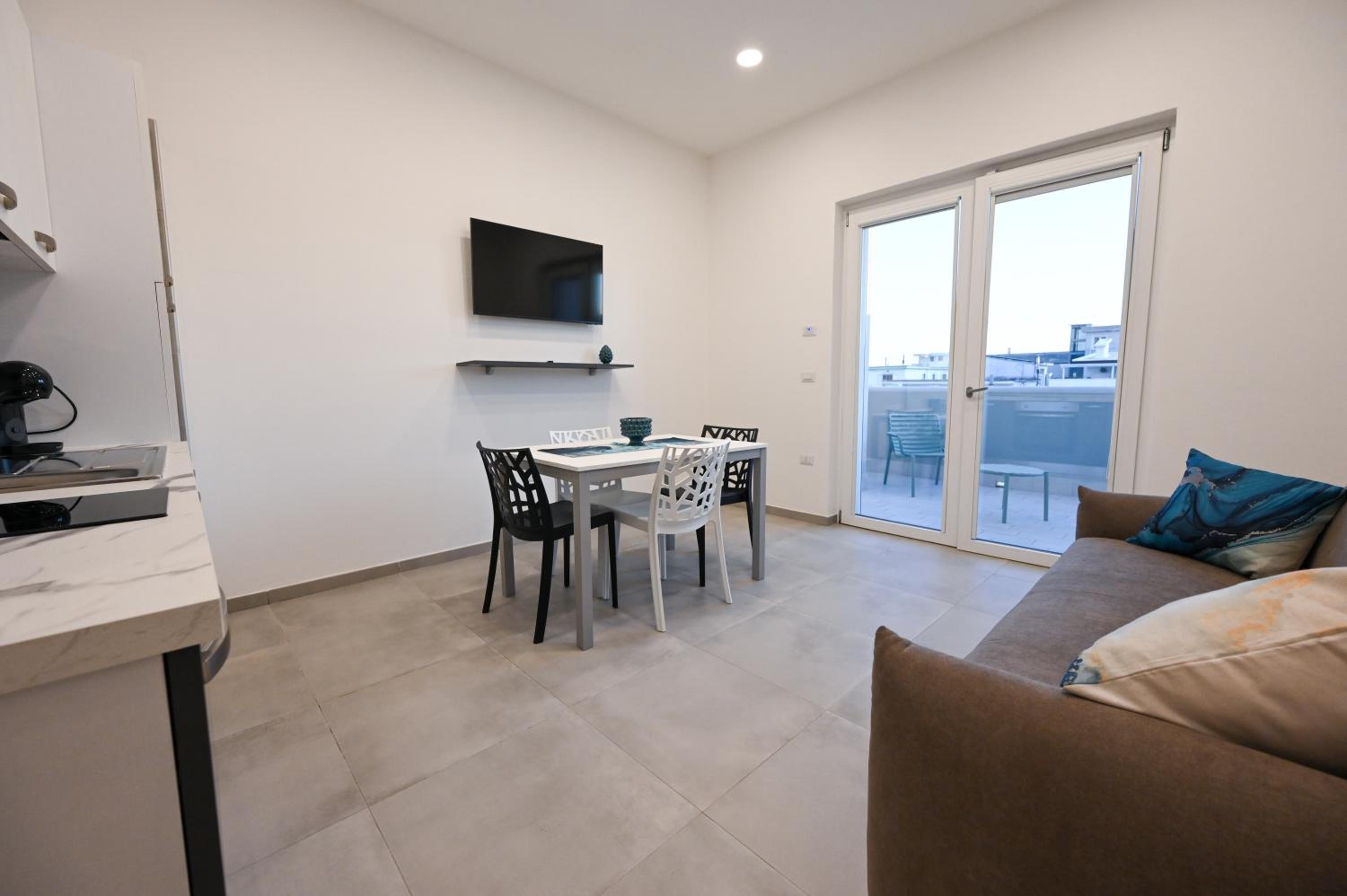 One-Bedroom Apartment with Terrace