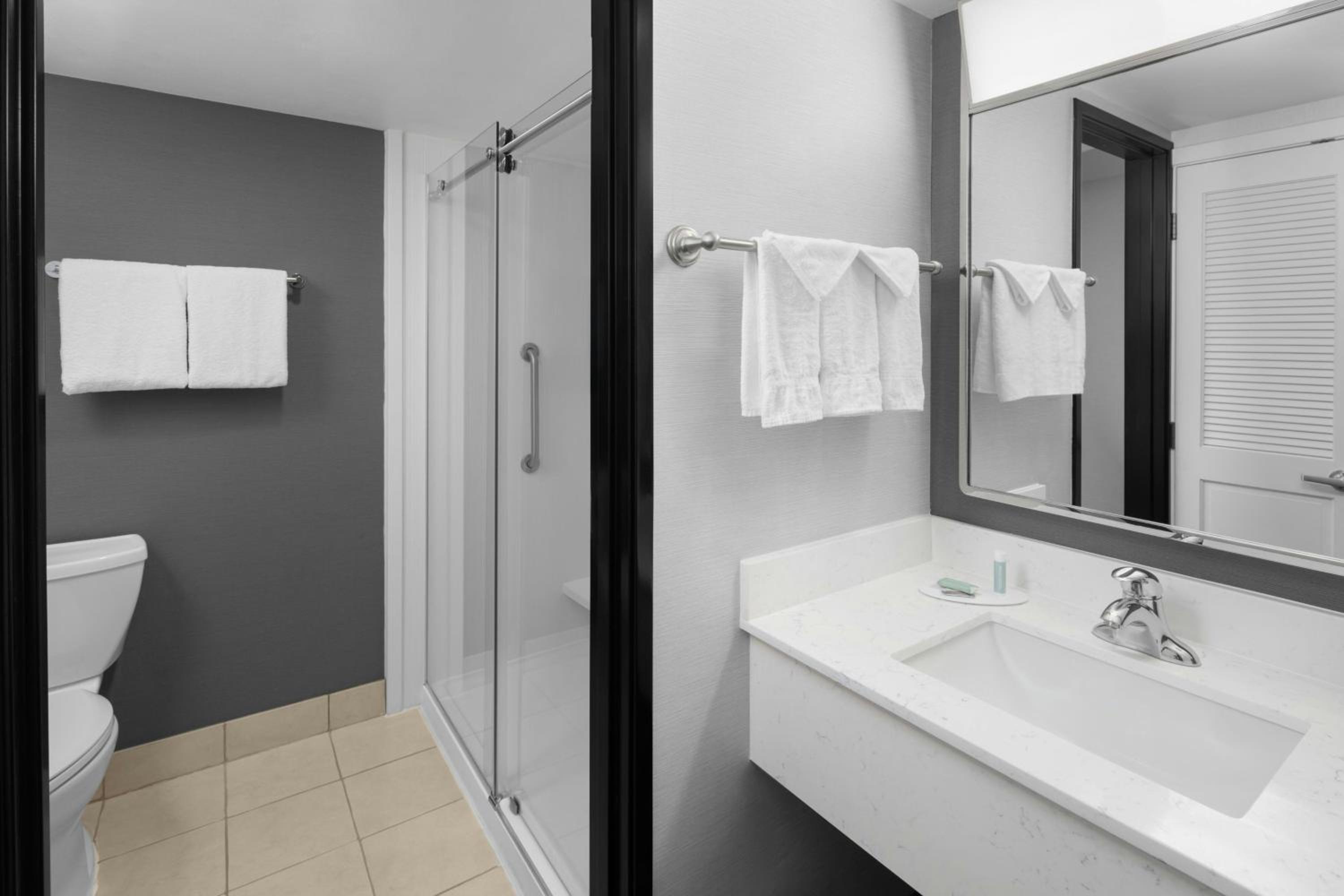 King Room with Sofa Bed and Roll-in Shower - Mobility and Hearing Accessible - Photo 6