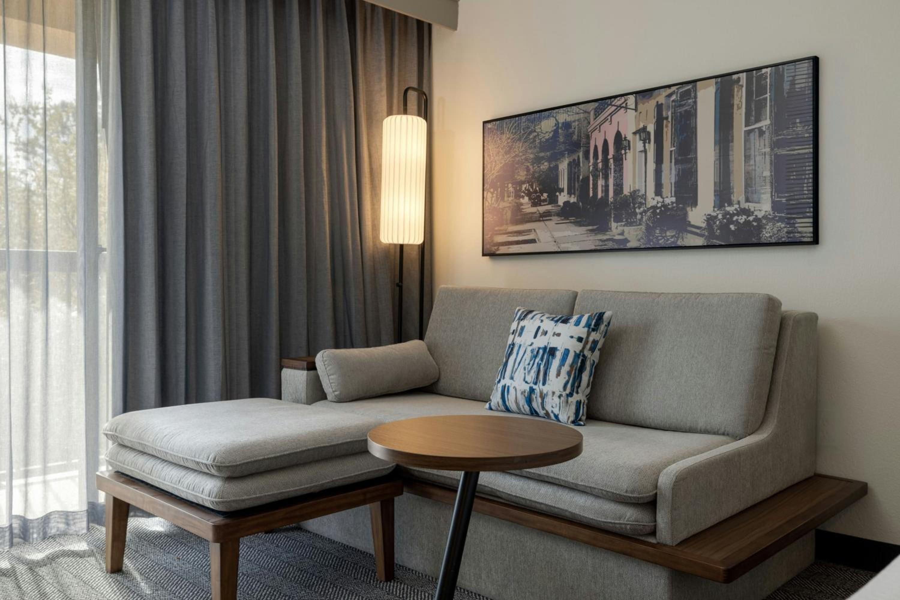 King Room with Balcony, Roll-In Shower and Transfer Shower - Mobility Access/Hearing Accessible