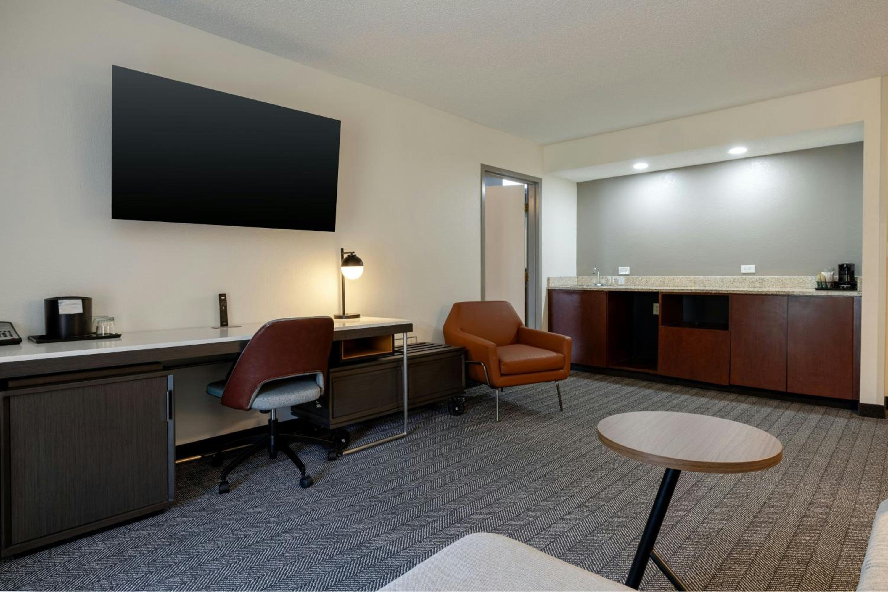 One-Bedroom King Suite with Balcony and Sofa Bed