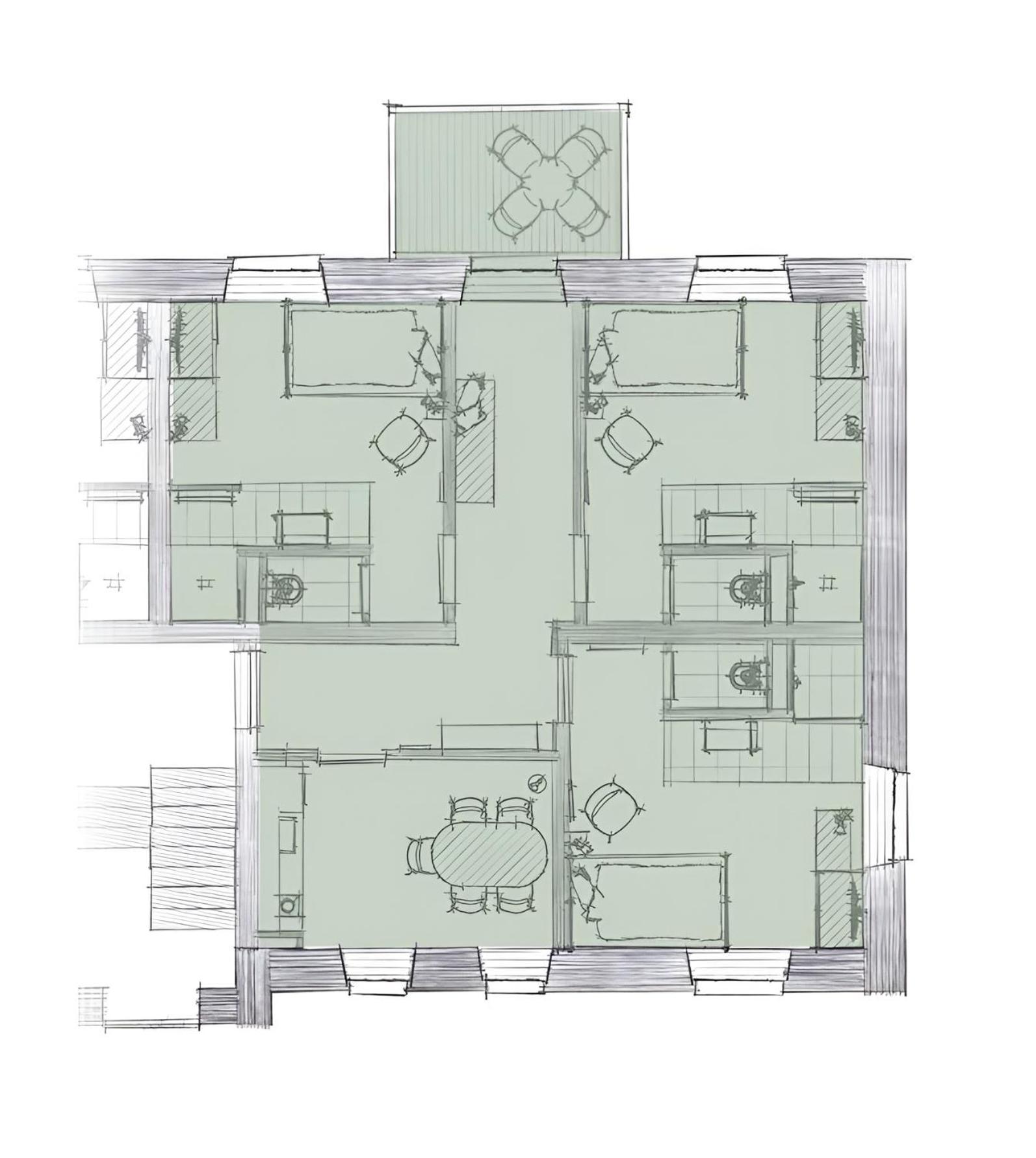 Three-Bedroom Apartment photo 1