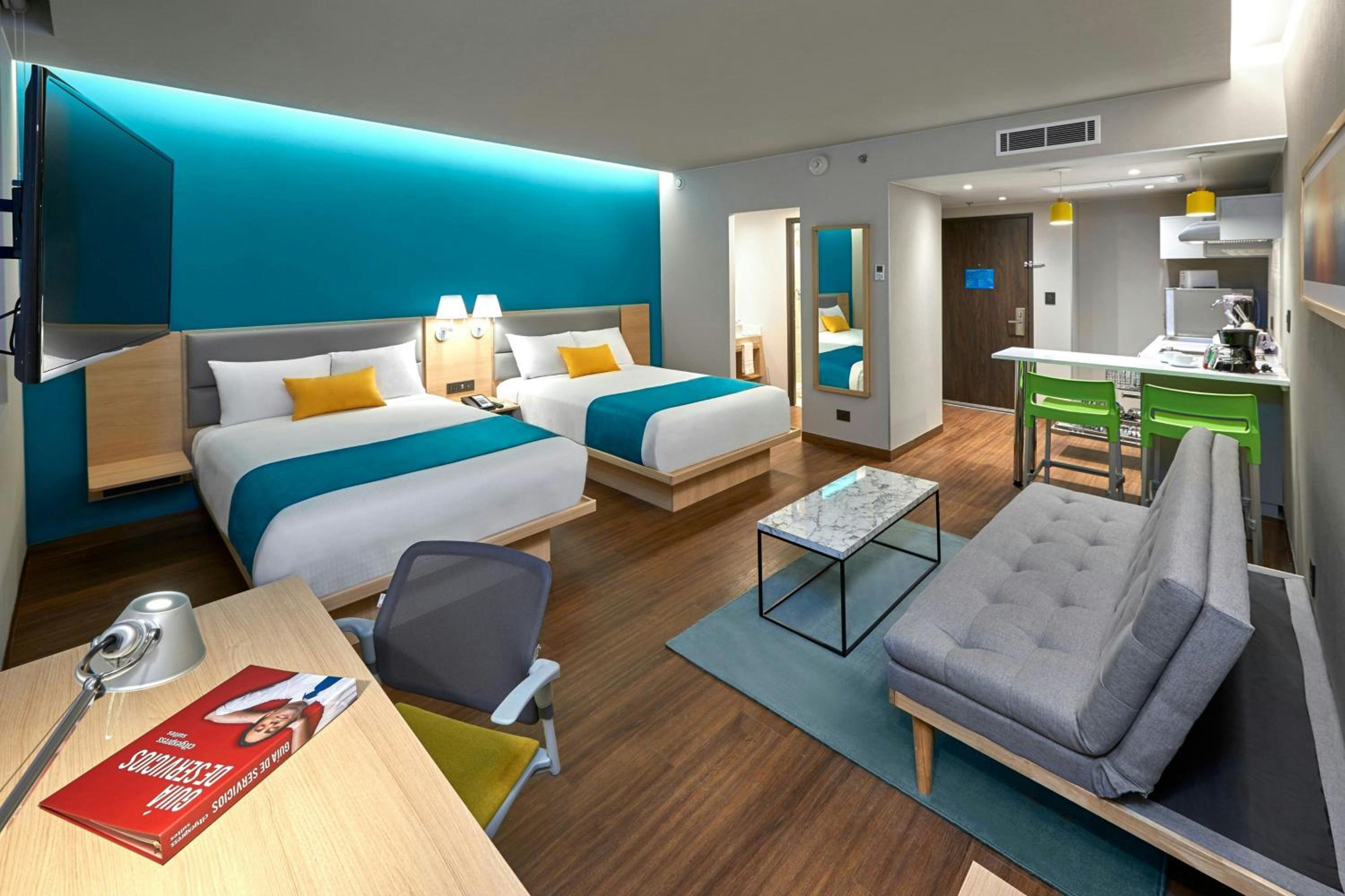 Suite with Two Double Beds and Sofa Bed photo 1