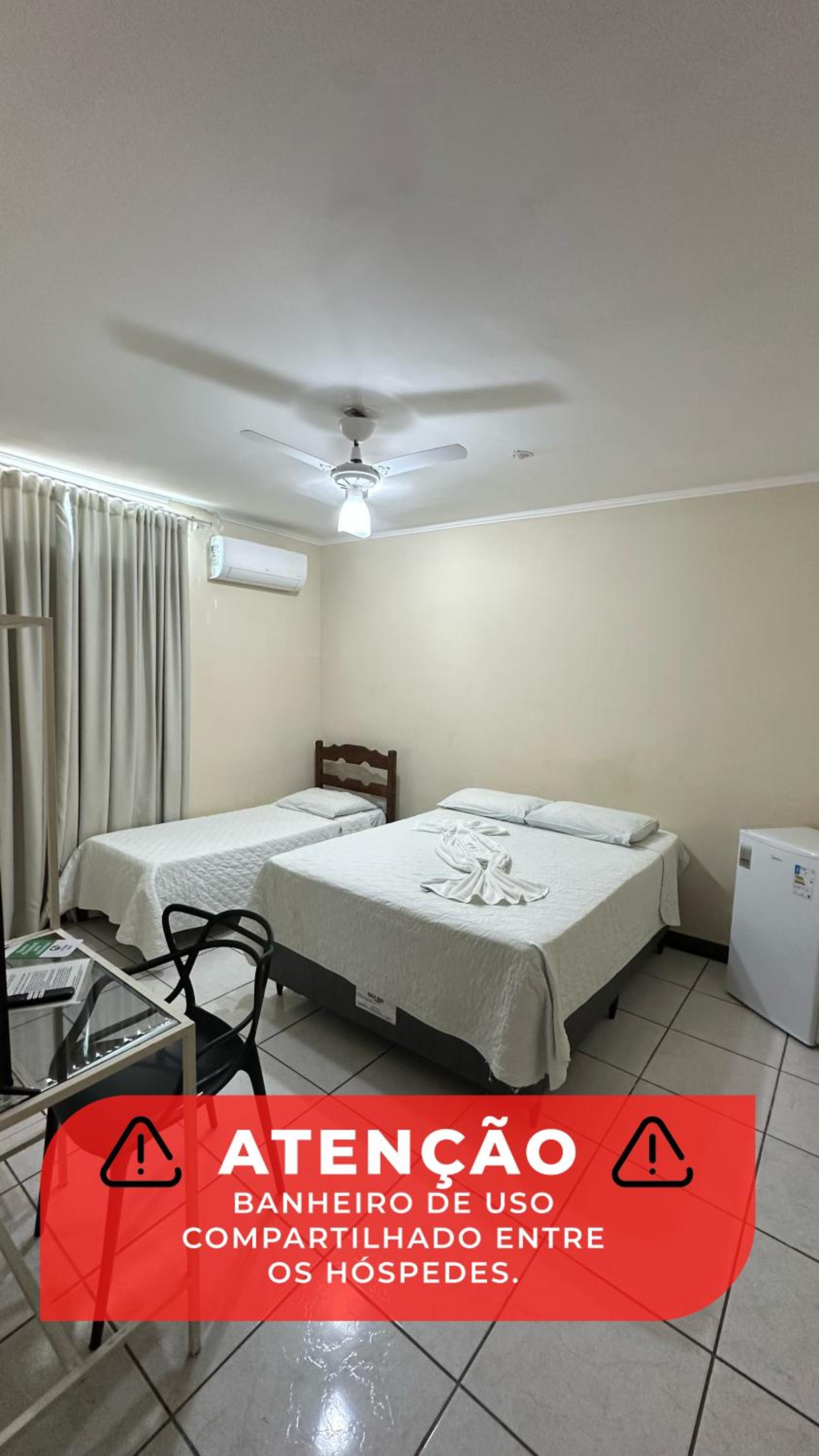 Family Room with Shared Bathroom