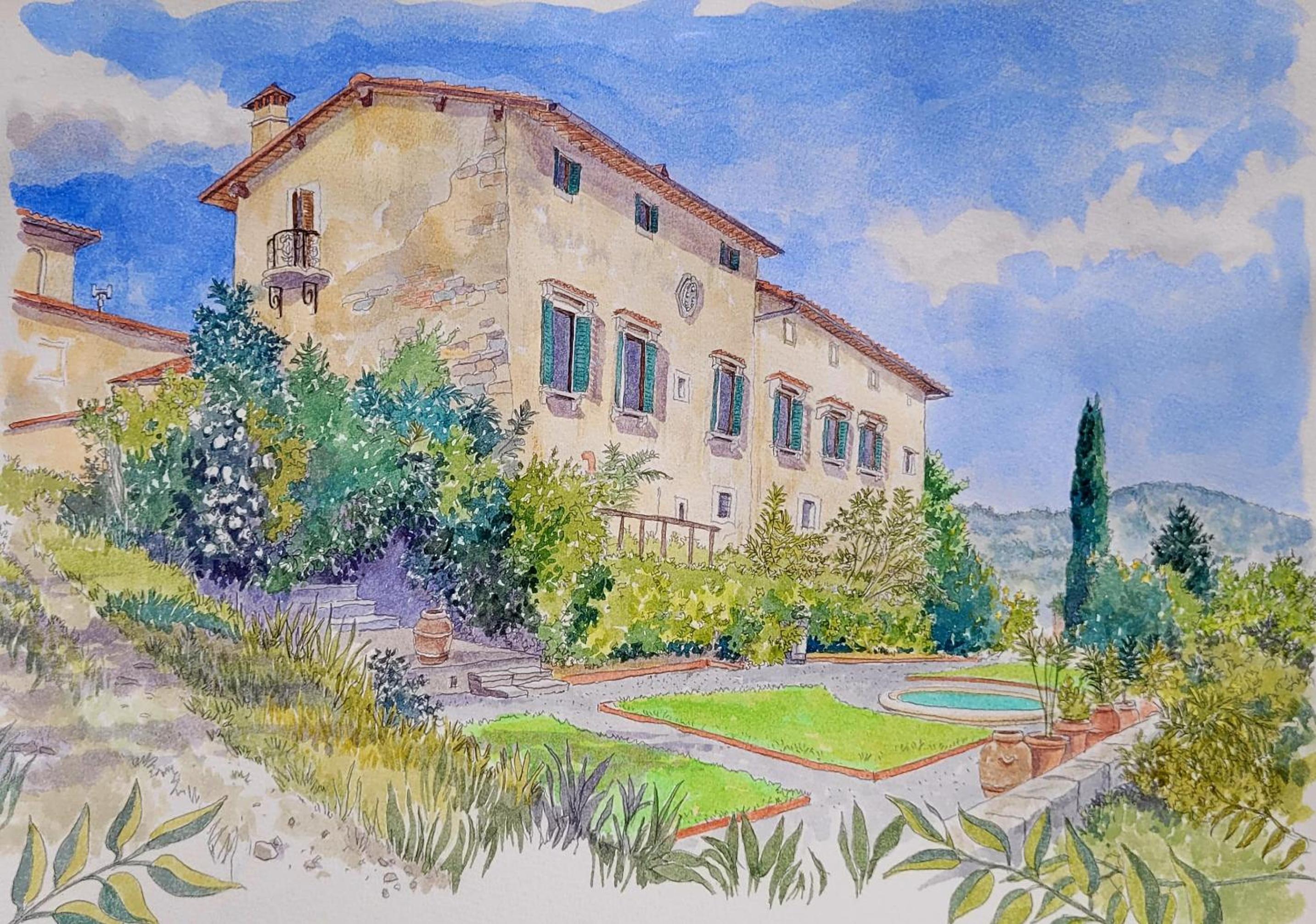 Villa with Garden View