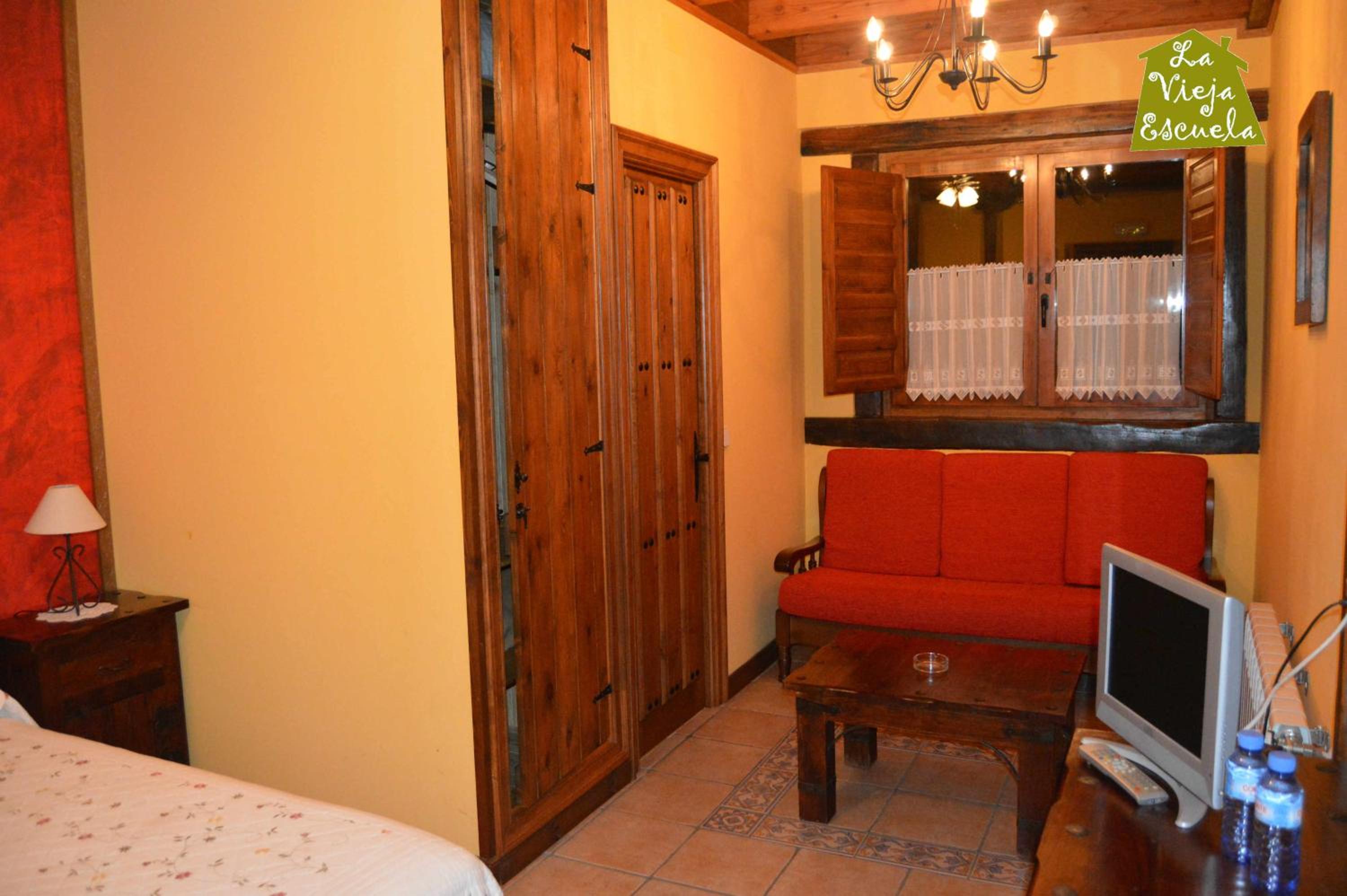 Habitación individual con vista a la montaña