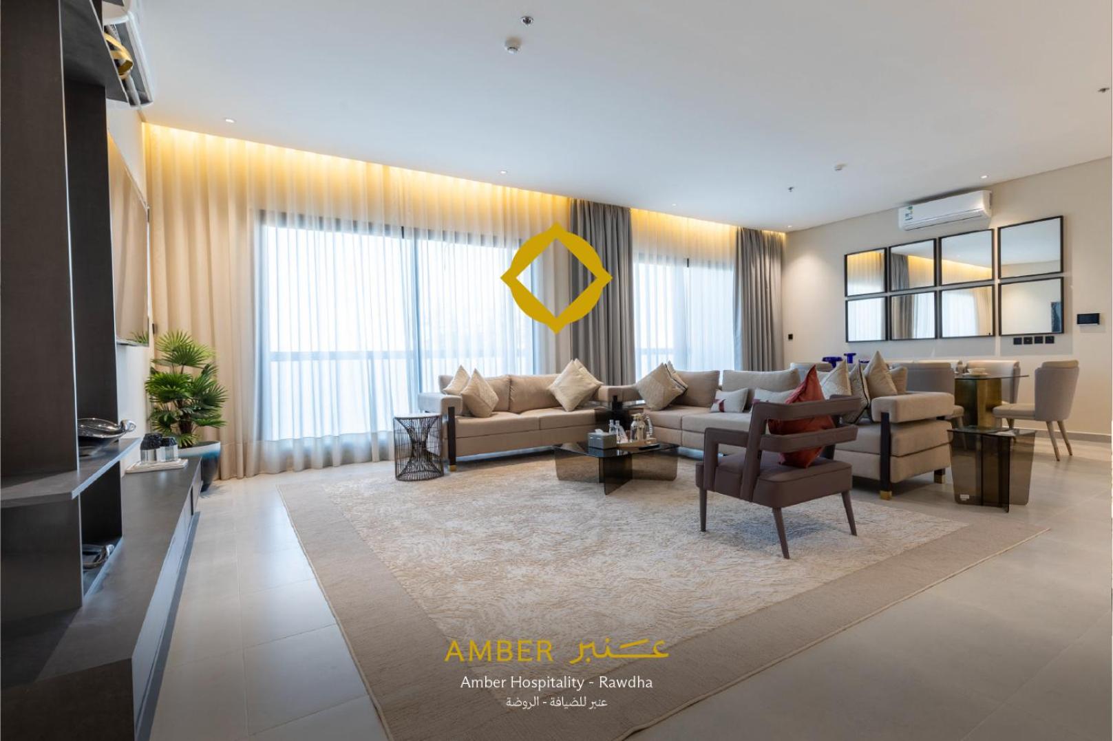 Three-Bedroom Premium Apartment with Balcony
