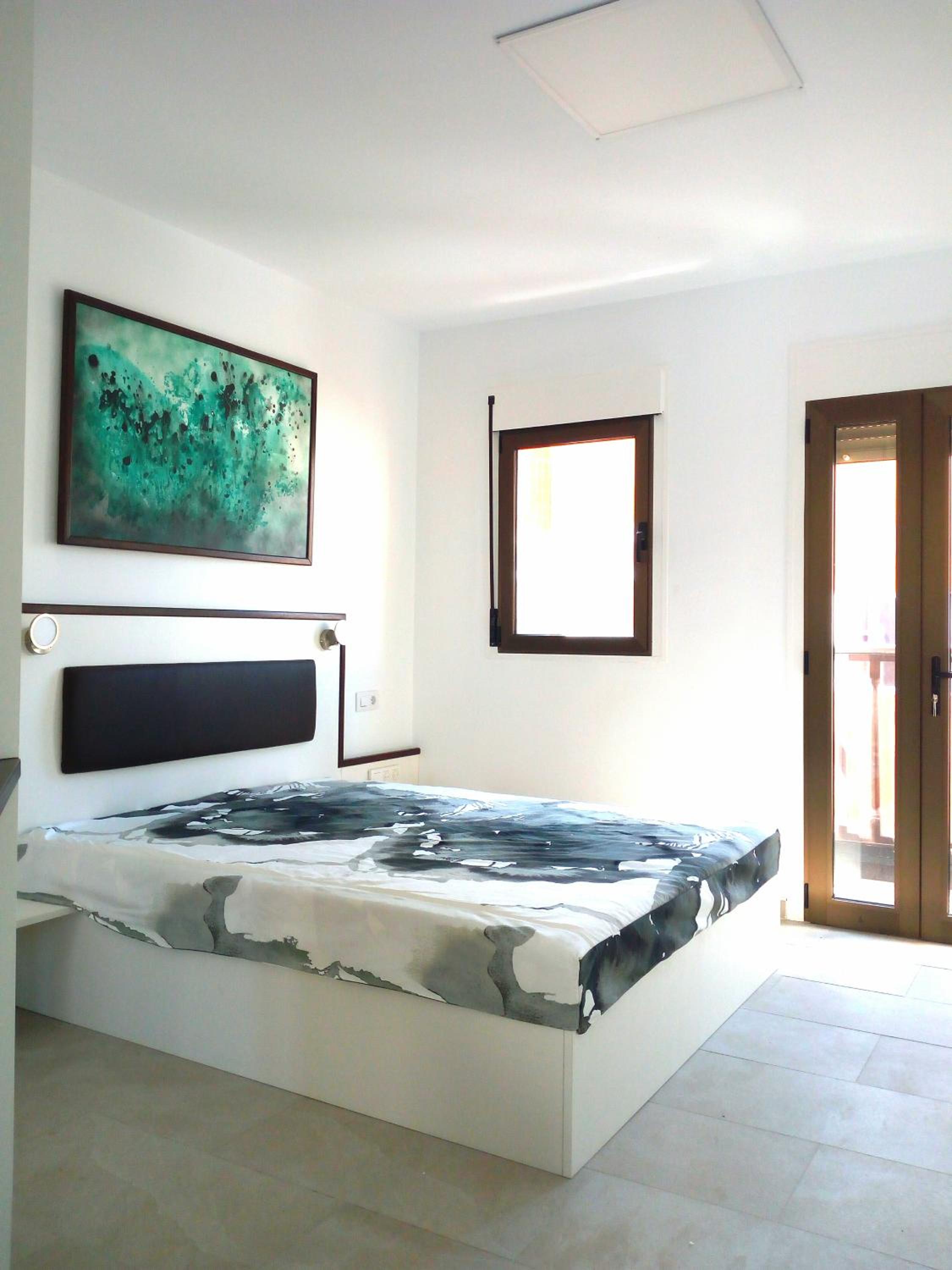 Studio with Balcony