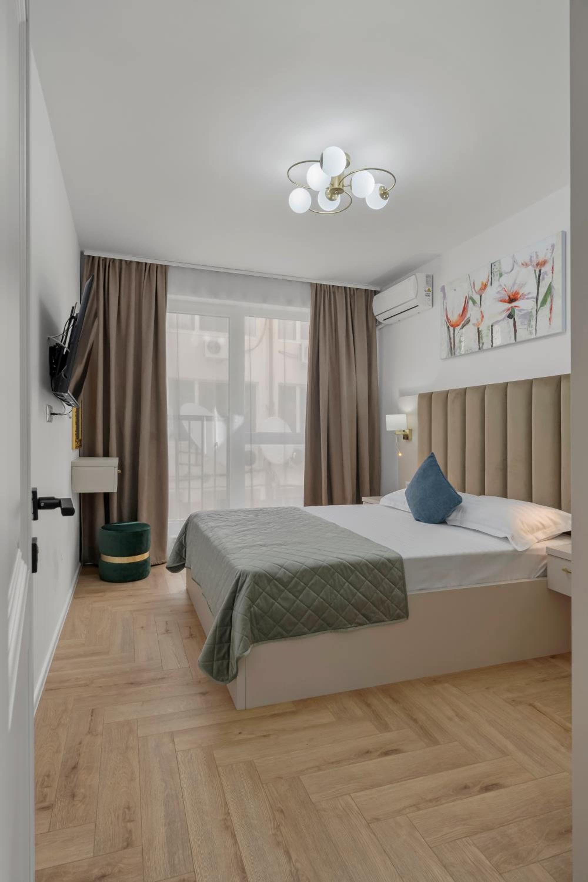 Two-Bedroom Apartment with Balcony