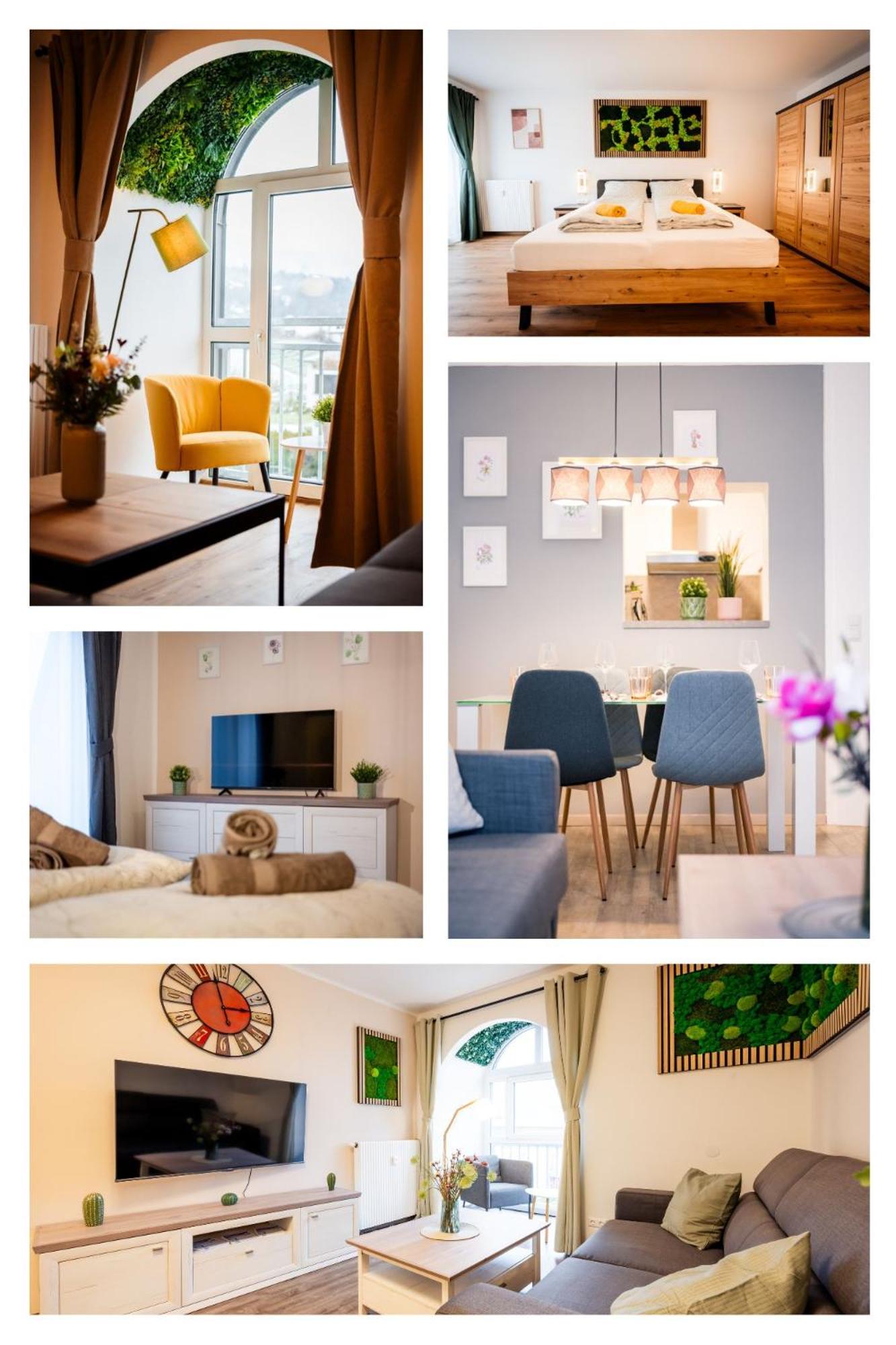 One-Bedroom Apartment with Balcony and Mountain View