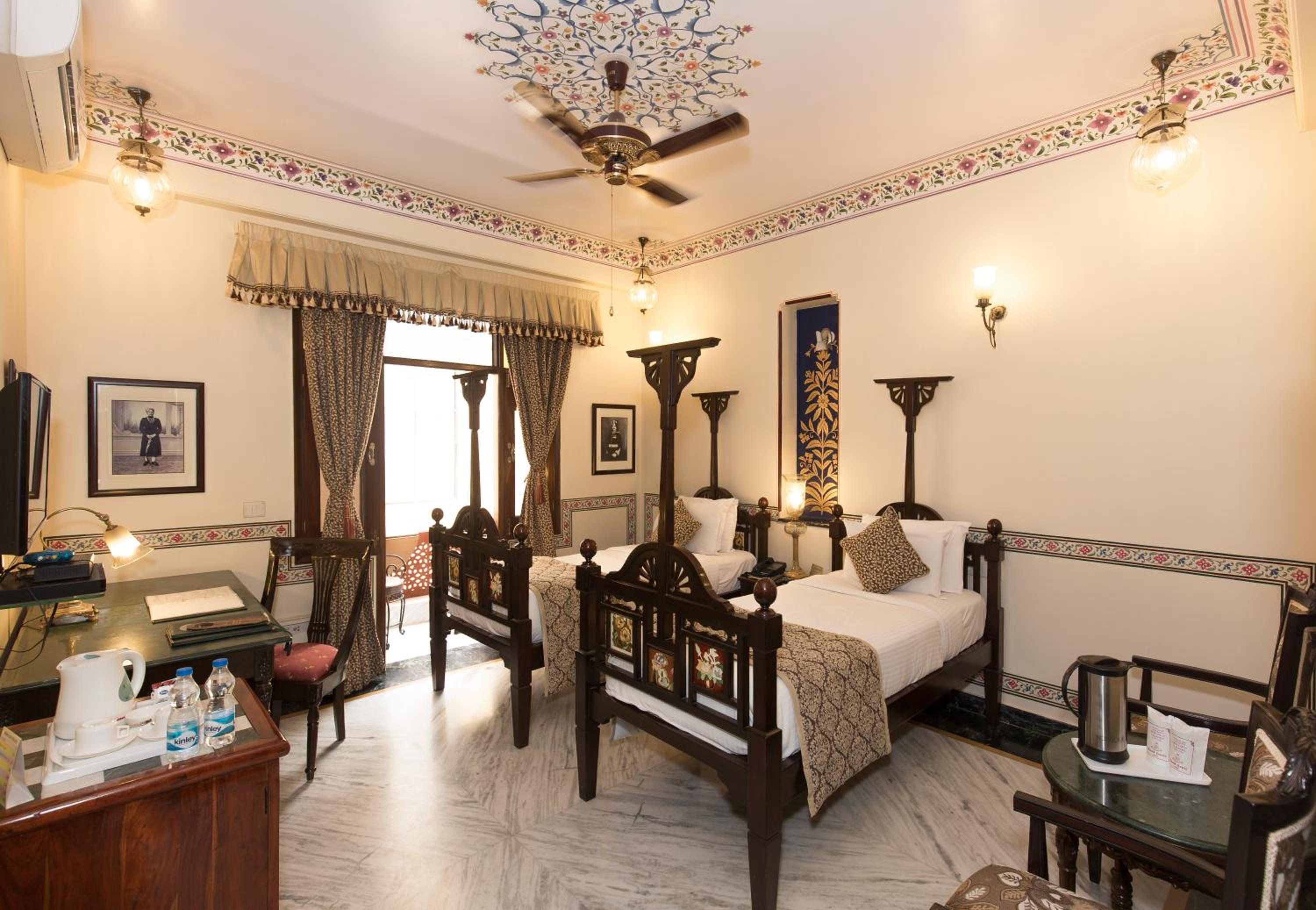 Royal Deluxe Room: Free pickup from train or bus station on arrival. Enjoy daily Rajasthani dance & music (7PM–9 PM), swimming pool, kids stay free, and a dedicated travel desk to assist with local sightseeing tours, intercity travel and activities - Photo 2