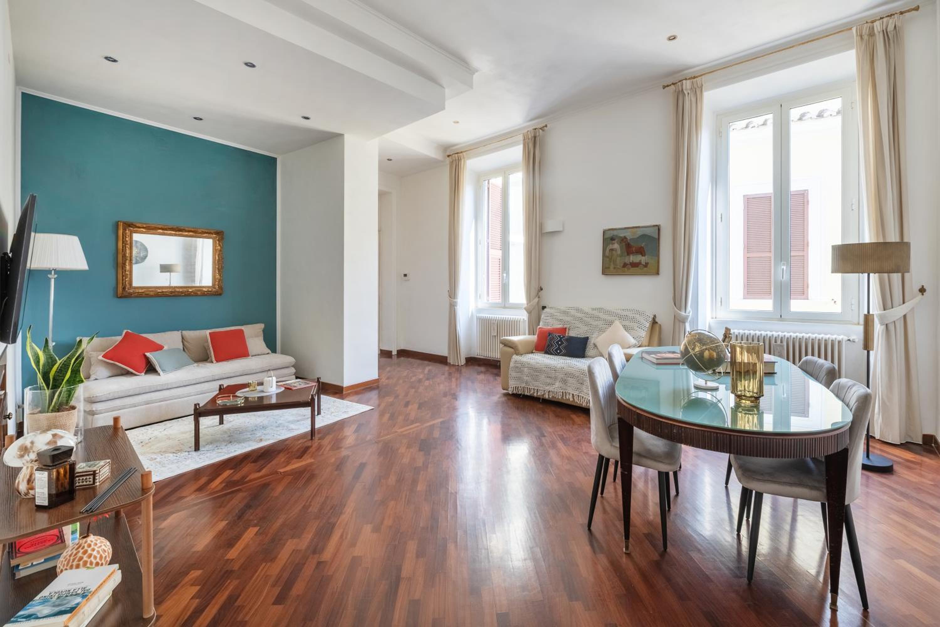 Two-Bedroom Apartment with Balcony