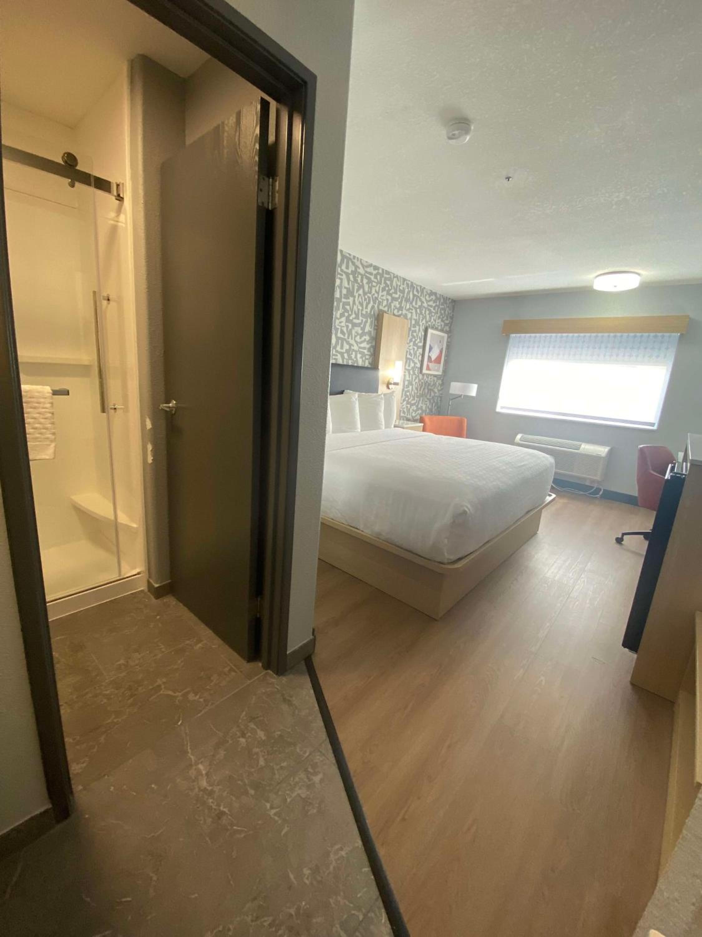 Pet Friendly King Room with Walk-In Shower - Non-Smoking - Photo 1