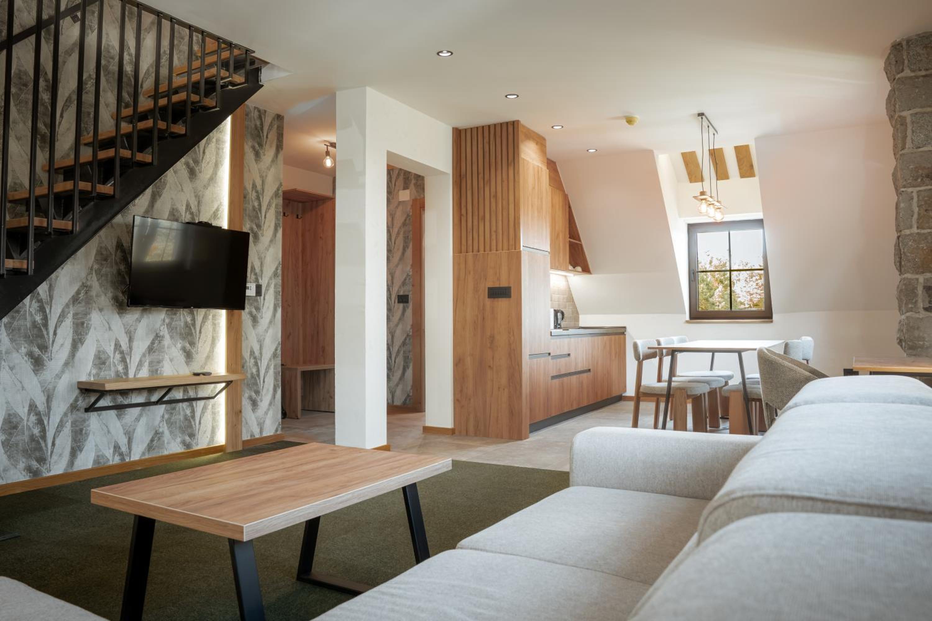 Three-Bedroom Loft Apartment