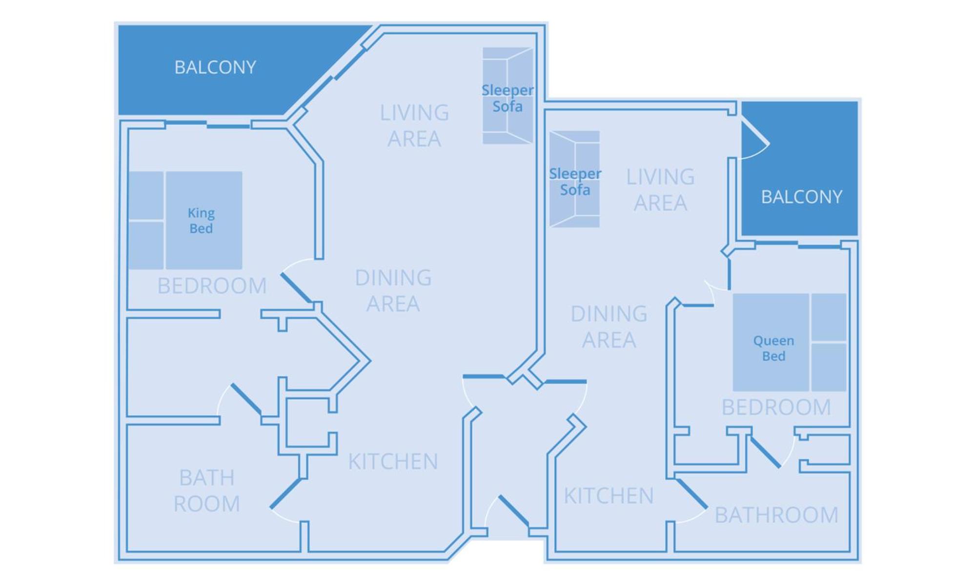 Two-Bedroom Suite - Photo 1