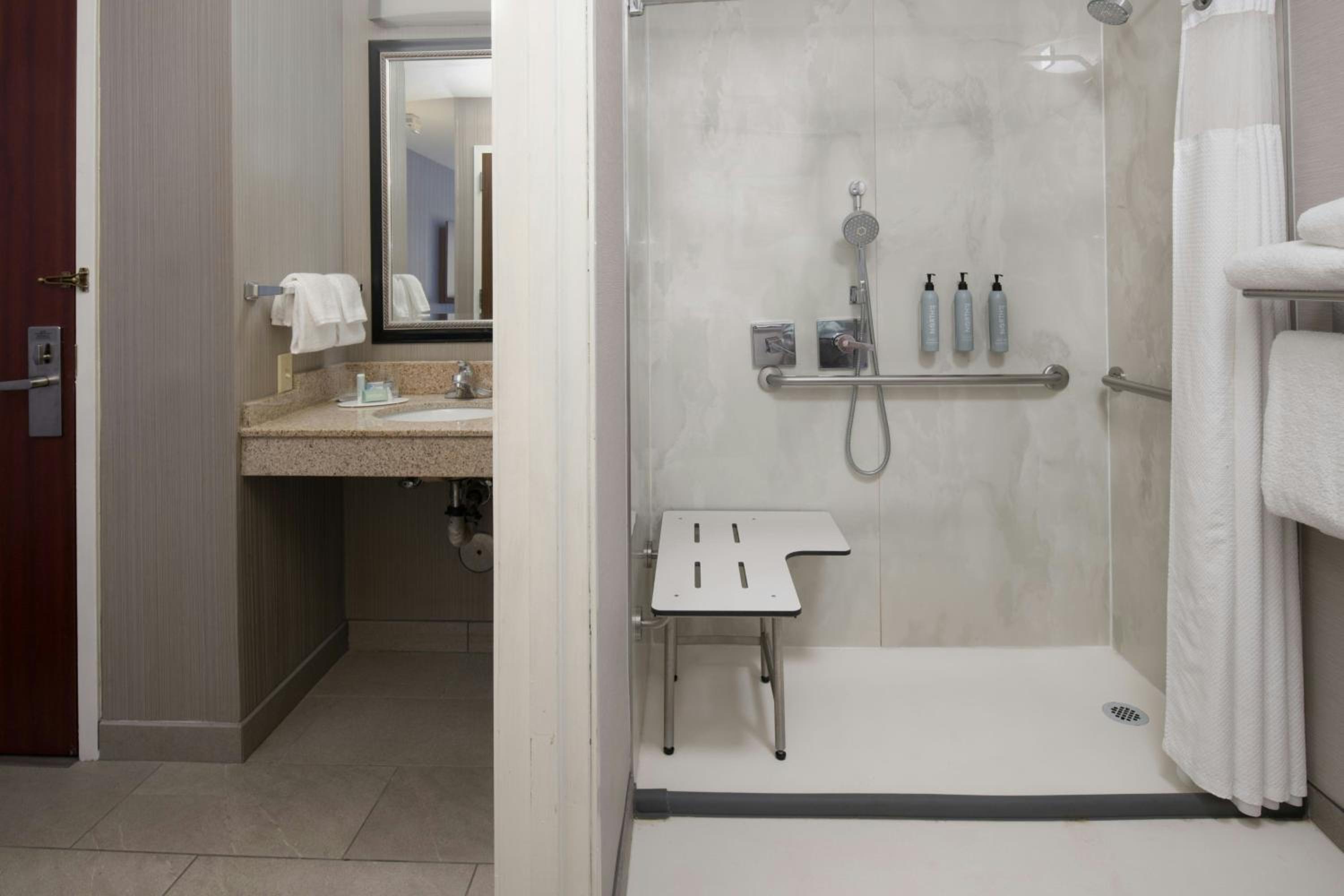 King Room with Sofa Bed and Roll-in Shower - Mobility and Hearing Accessible - Photo 6