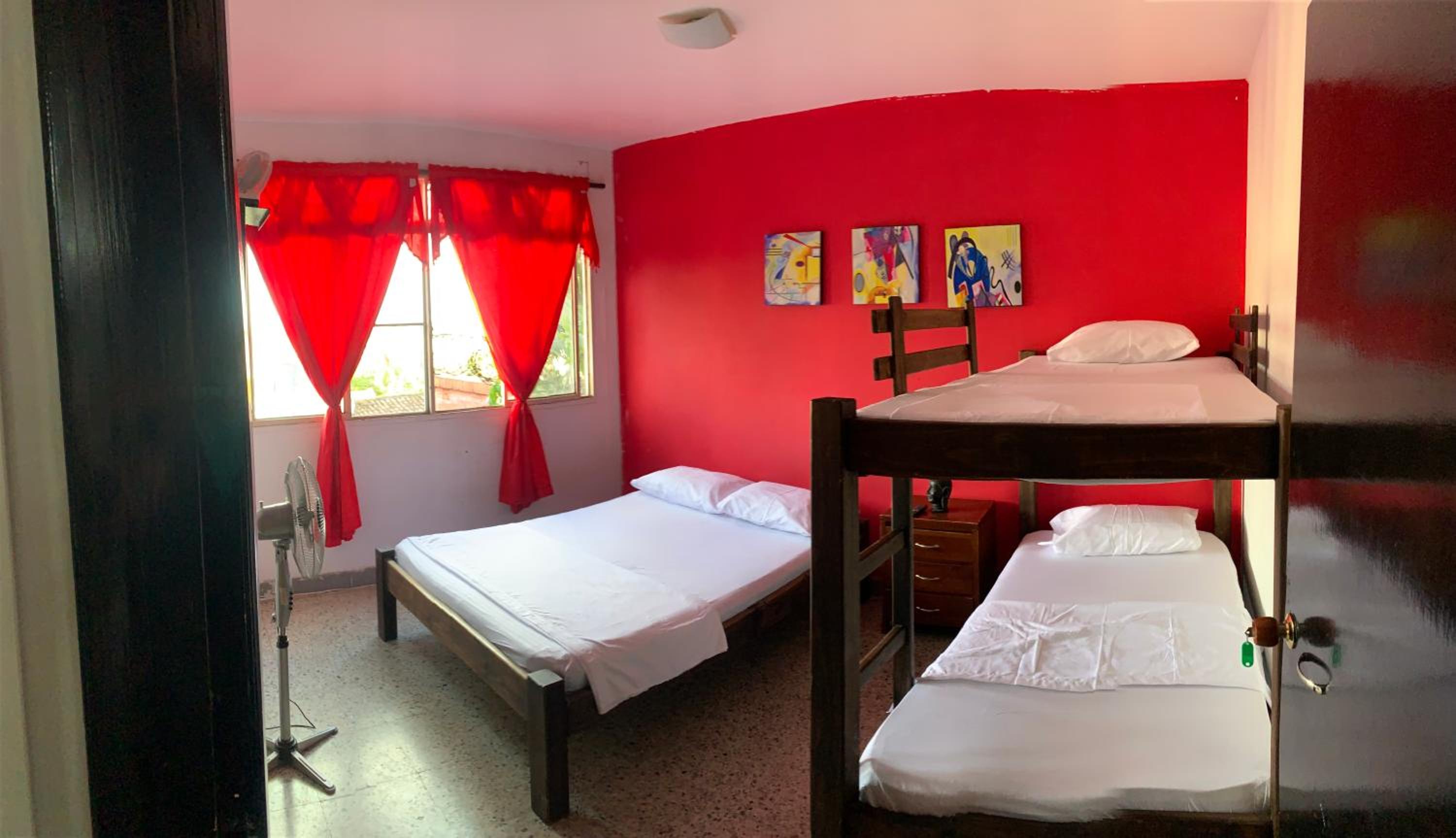 Economy Quadruple Room with Shared Bathroom