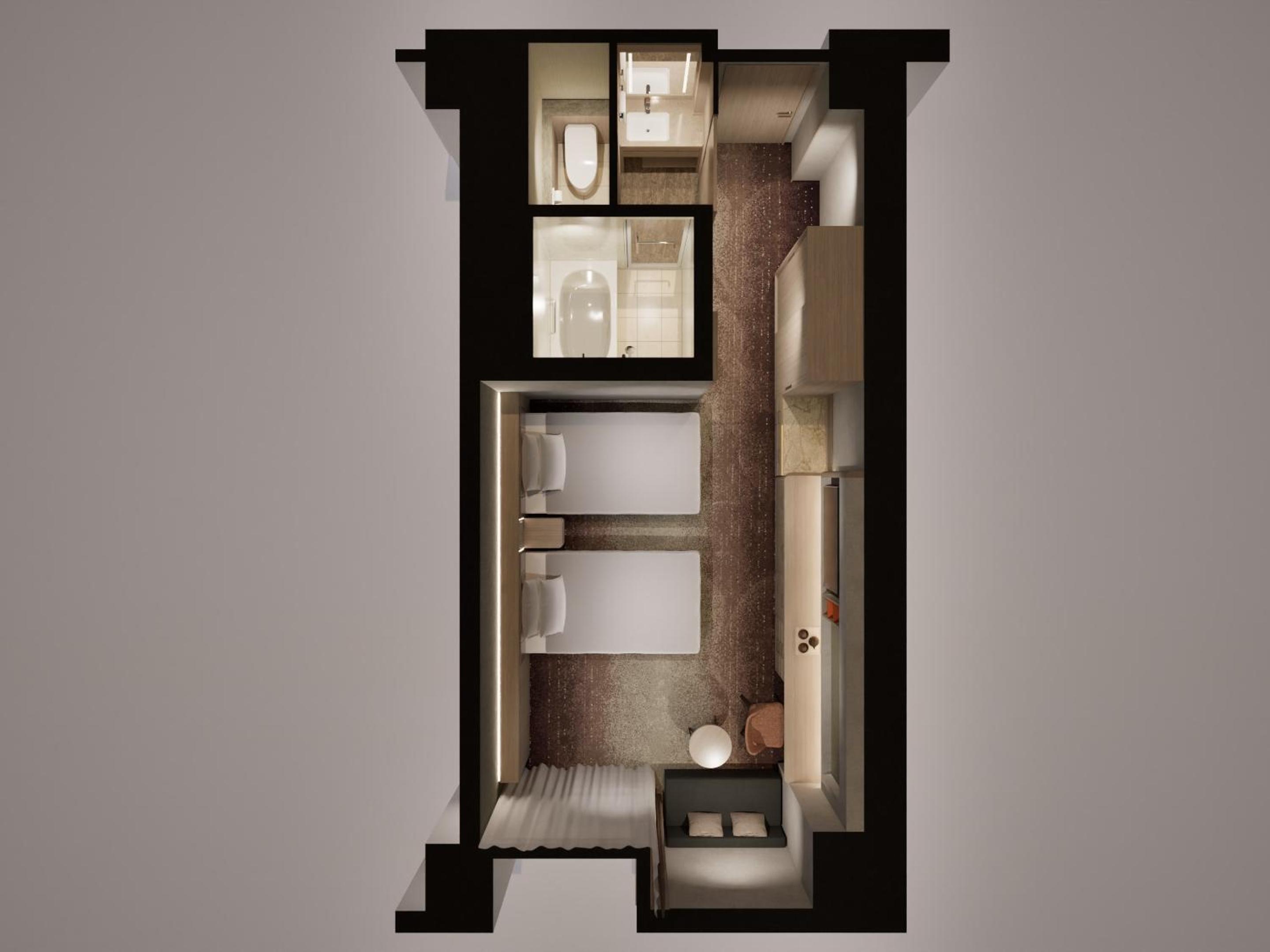 Triple Room Garden Side - Non Smoking