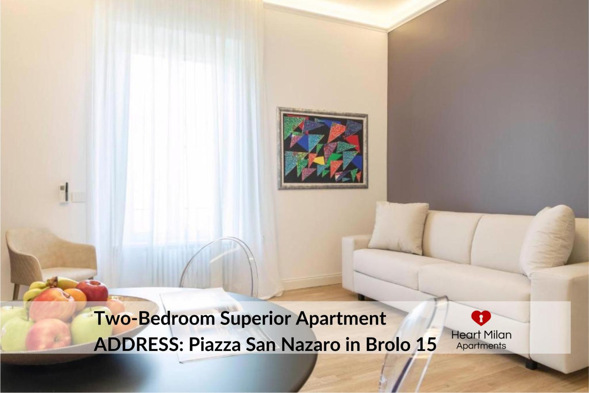 Two-Bedroom Superior Apartment - Piazza San Nazaro in Brolo 15