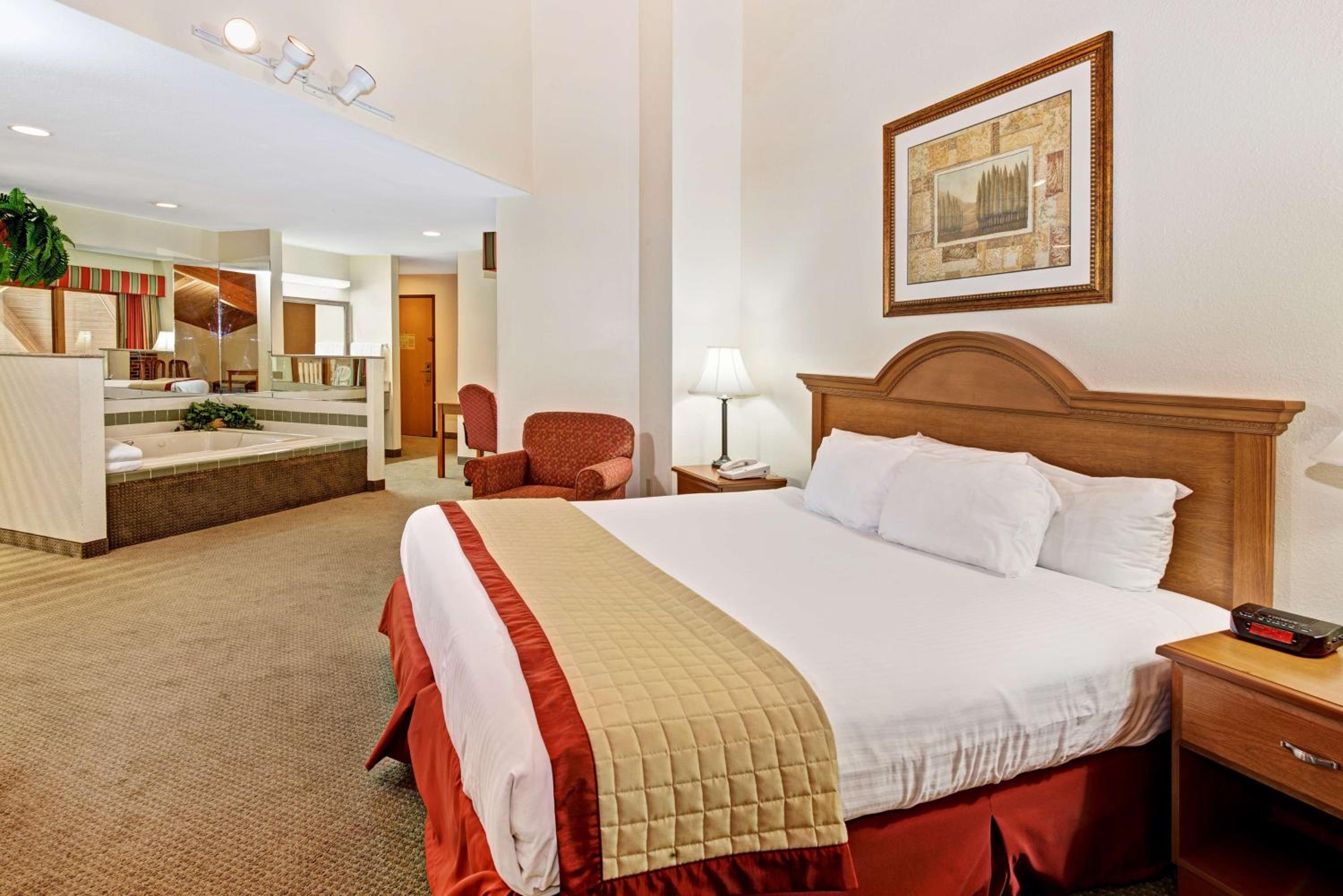 Deluxe King Suite with Jetted Tub - Non-Smoking - Photo 2
