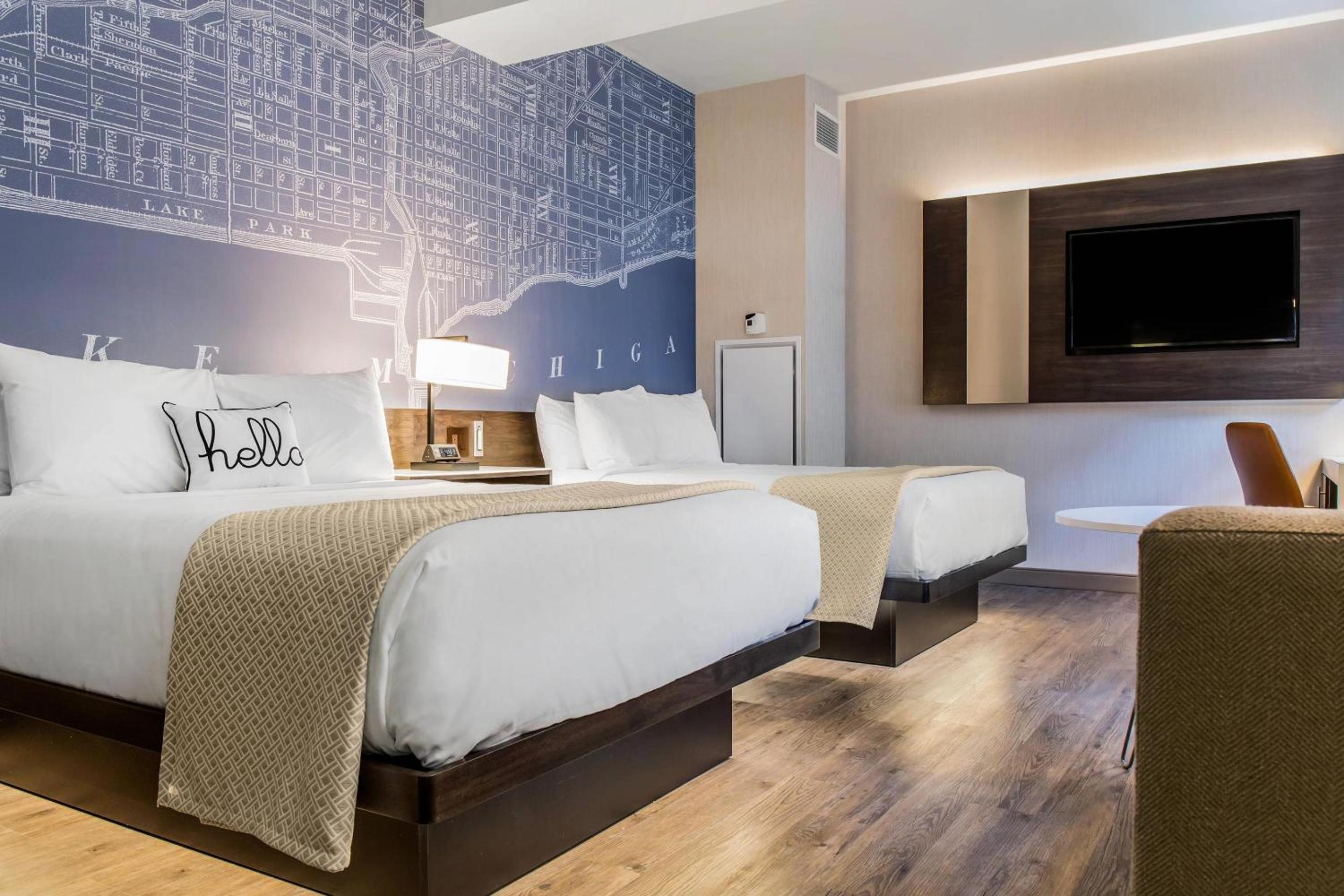 Queen Room with Two Queen Beds - Accessible/Non-Smoking