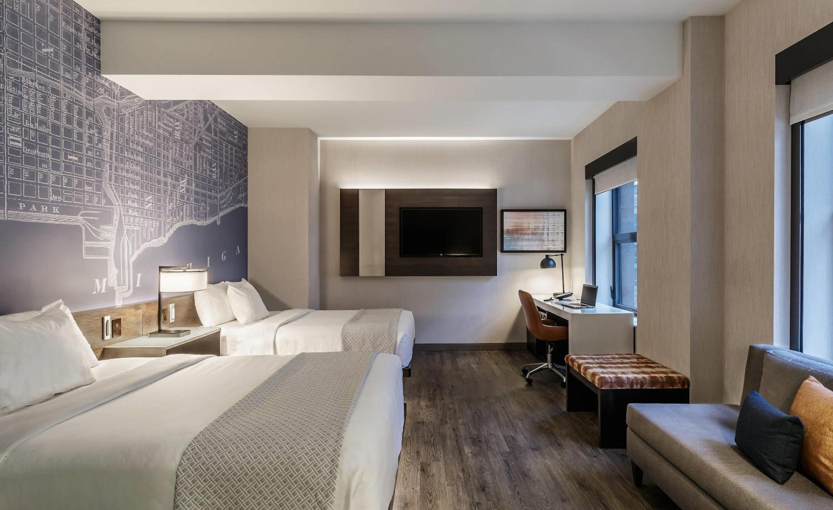Double Suite with Two Double Beds - Accessible/Non-Smoking