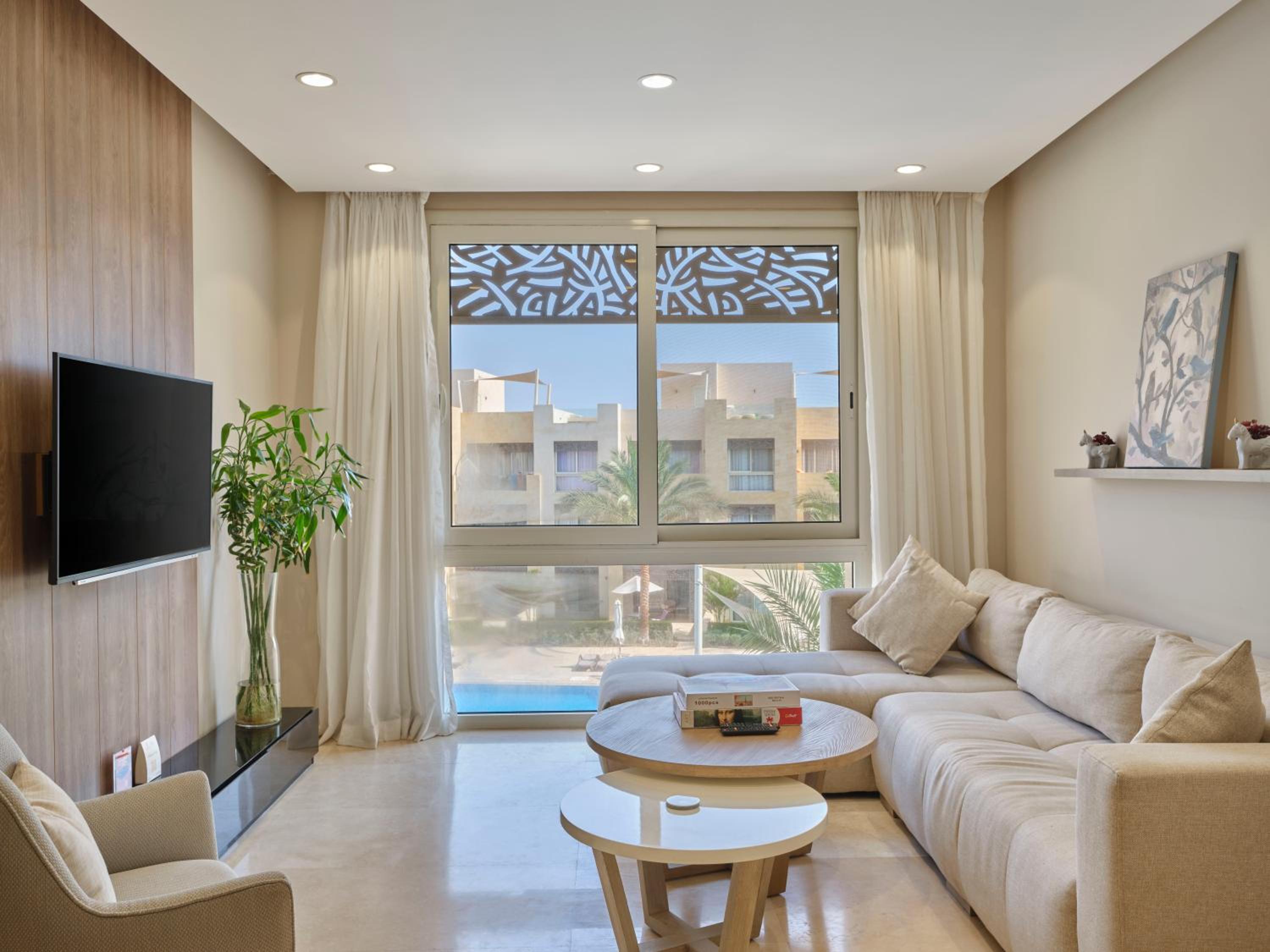 Two-Bedroom Apartment with Pool View